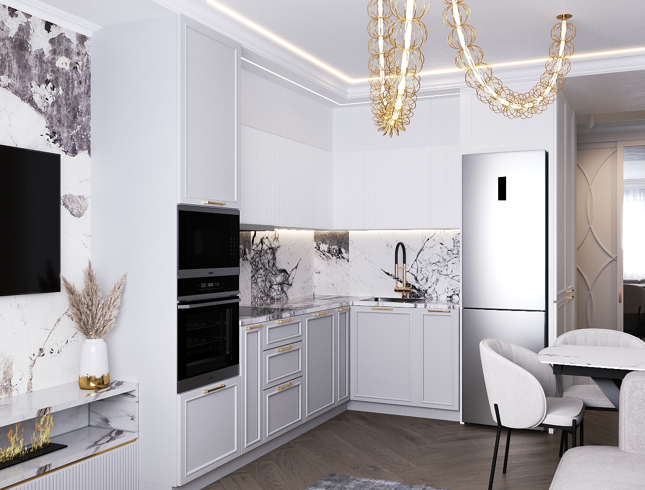 Дизайн квартиры в ЖК Озерный — Изображение №2 — Архитектура на Dprofile