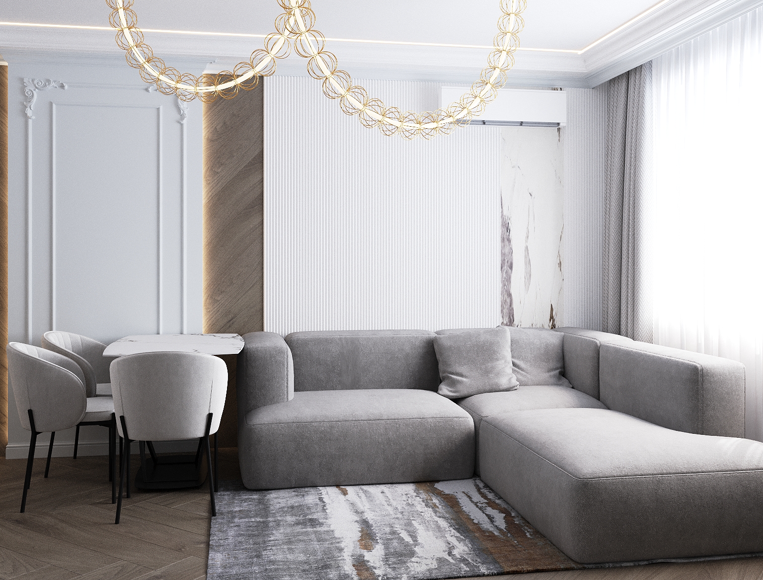 Дизайн квартиры в ЖК Озерный — Изображение №4 — Архитектура на Dprofile