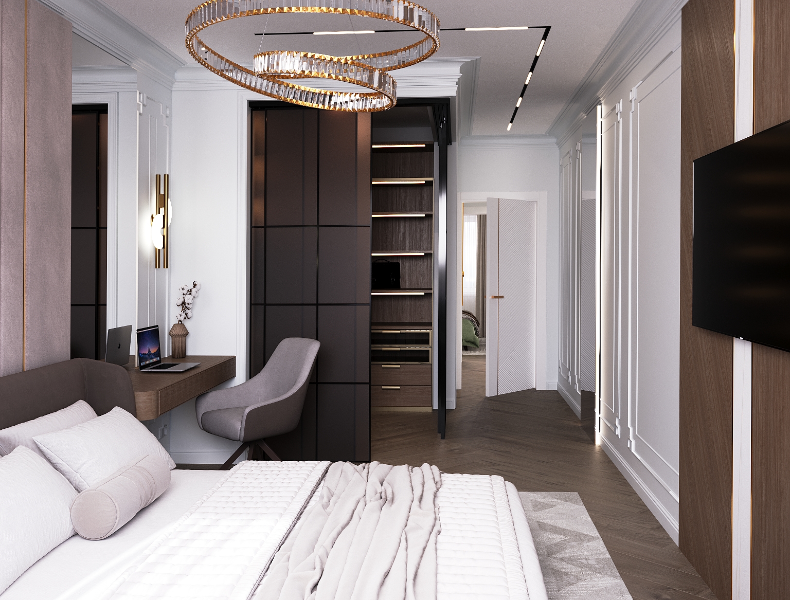 Дизайн квартиры в ЖК Озерный — Изображение №12 — Архитектура на Dprofile