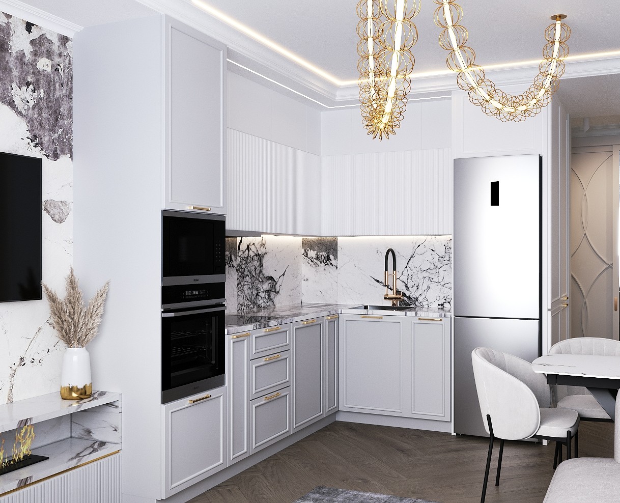 Дизайн квартиры в ЖК Озерный на Dprofile