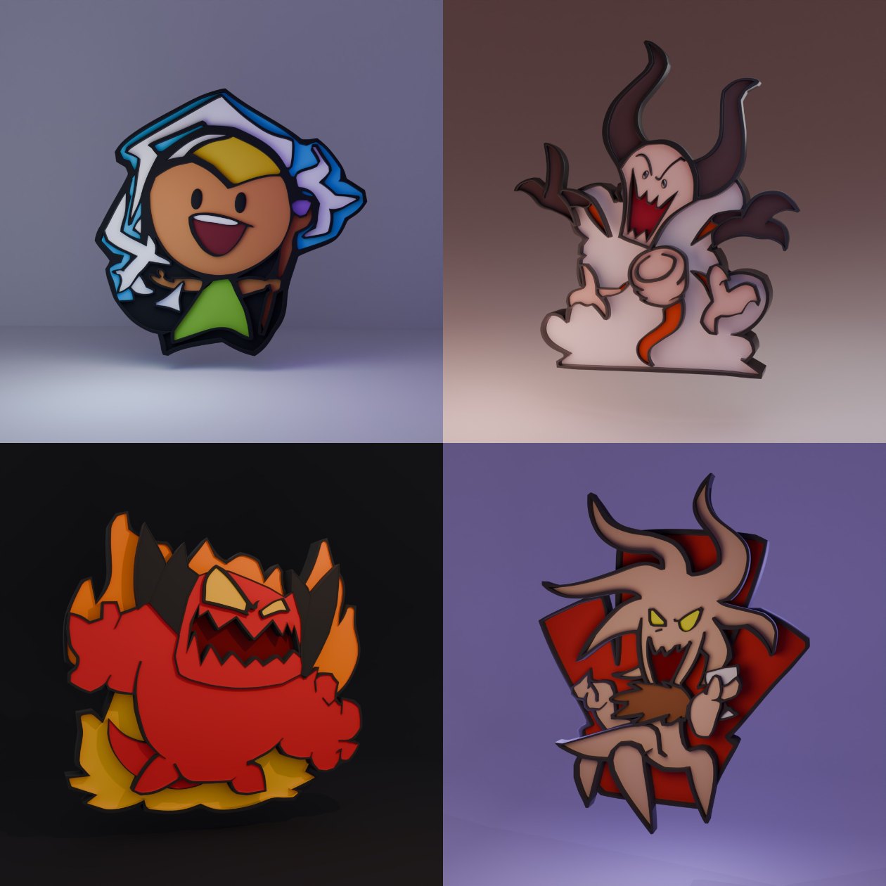 Diablo Pins — Изображение №1 — 3D, Анимация на Dprofile