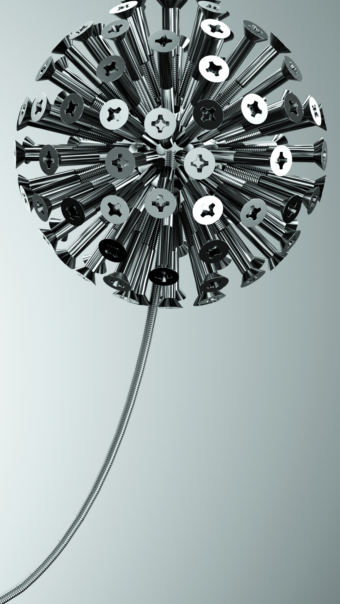 Metal screws C4D — Изображение №3 — 3D, Анимация на Dprofile