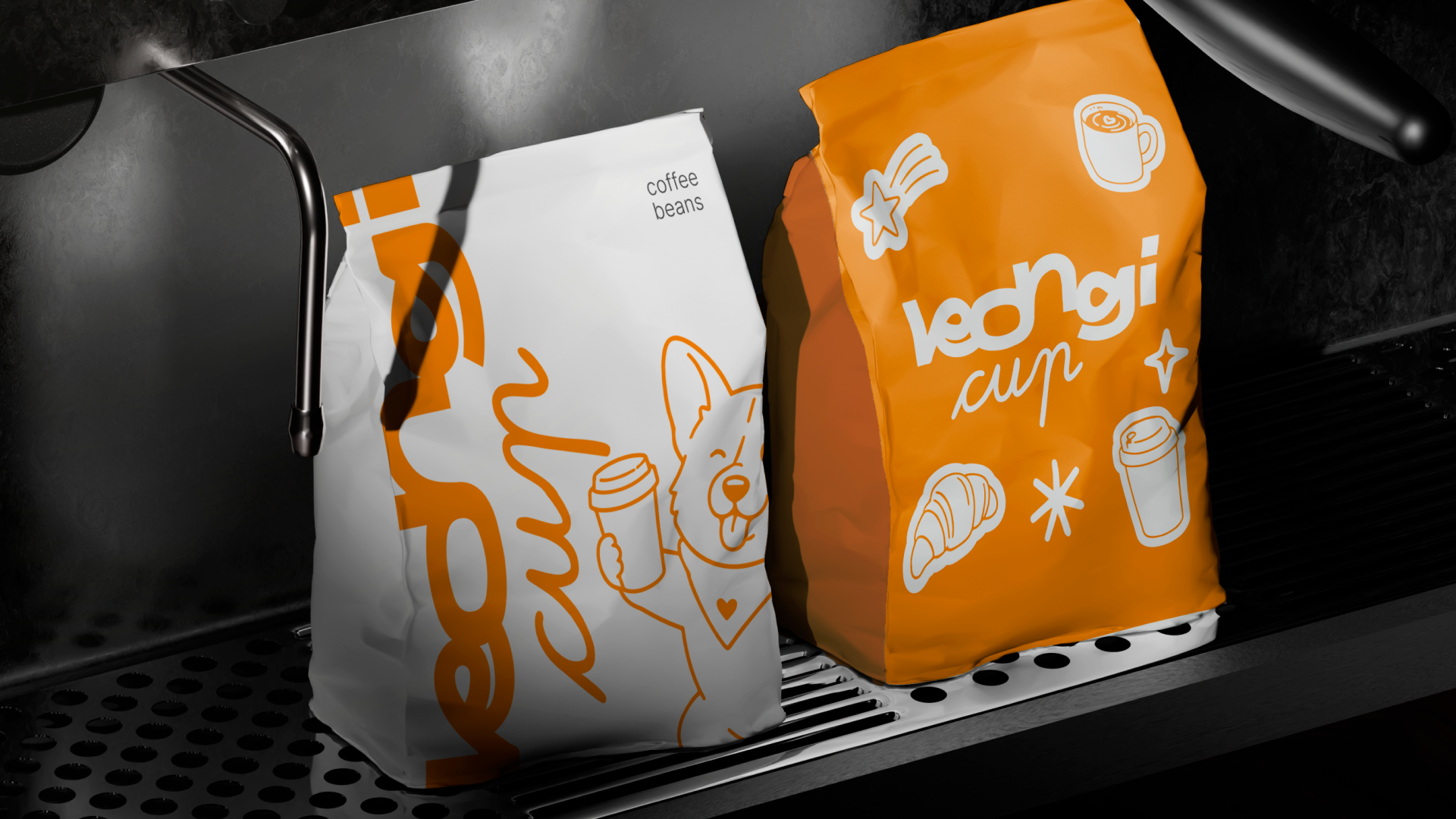 COFFEE SHOP | LOGO DESIGN & BRAND IDENTITY — Изображение №10 — Брендинг на Dprofile