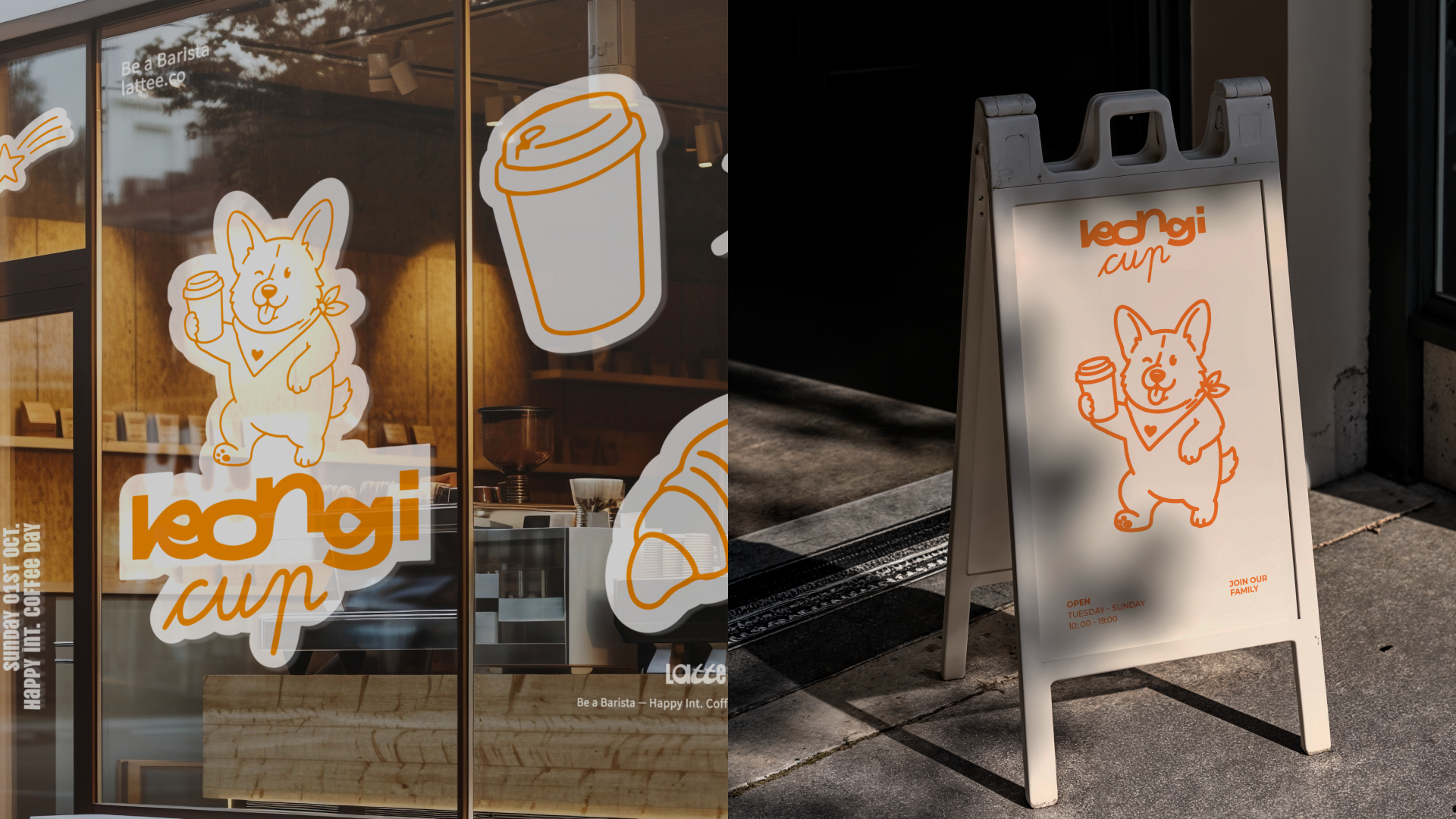 COFFEE SHOP | LOGO DESIGN & BRAND IDENTITY — Изображение №16 — Брендинг на Dprofile