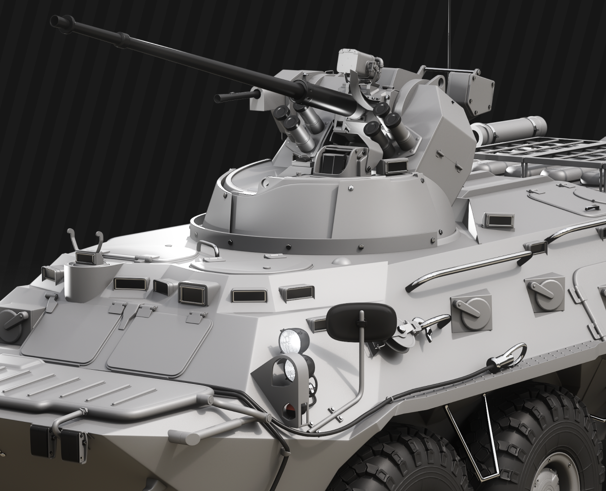 БТР-82 — 3D на Dprofile