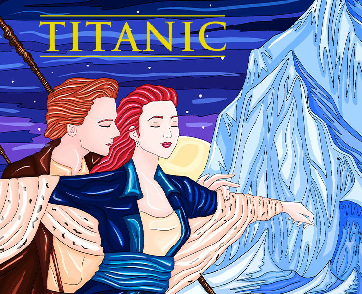 Рекламный постер к фильму "Титаник" (фан-арт)) на Dprofile