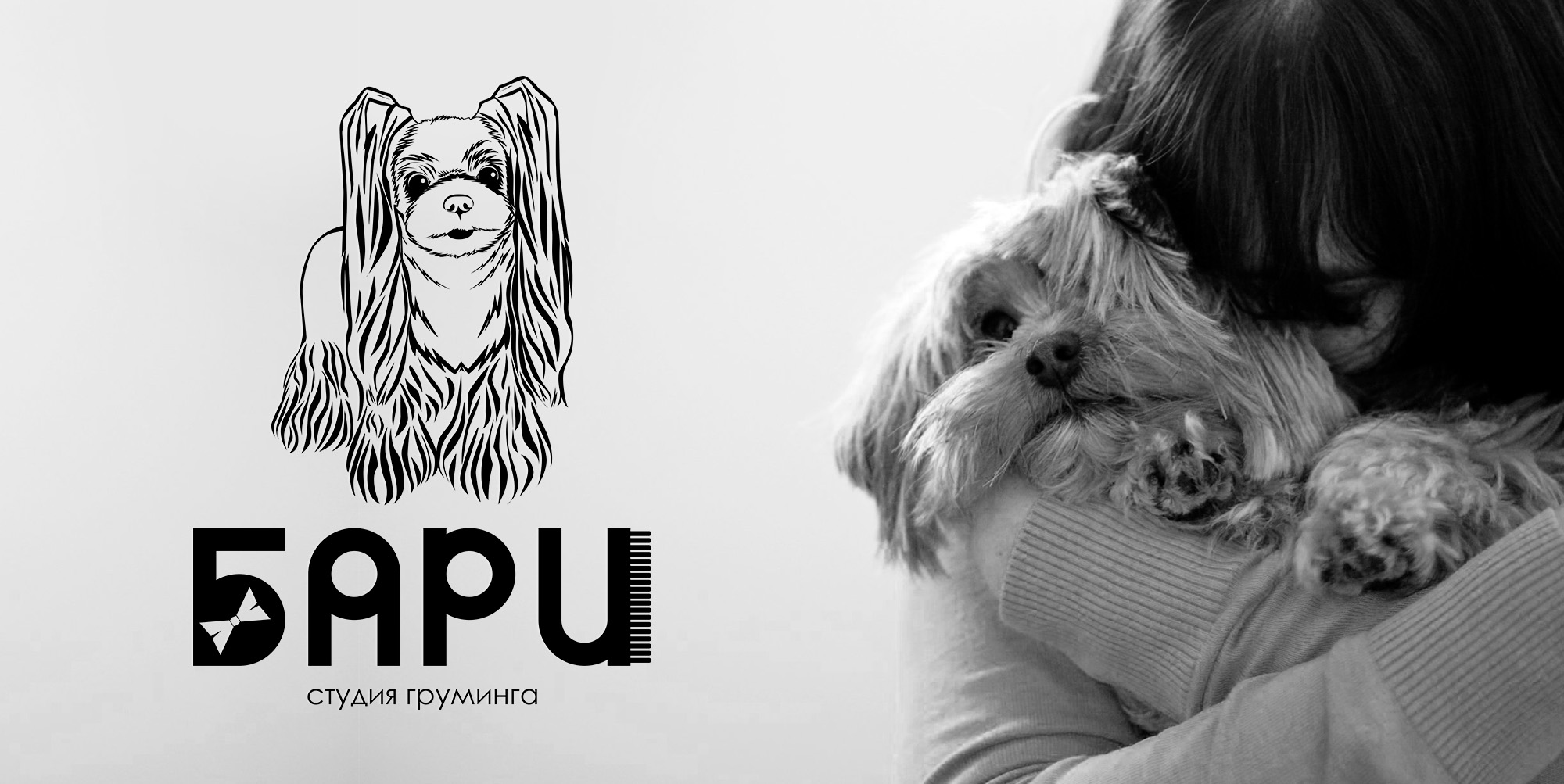 Логотип для студии груминга "БАРИ" — Изображение №1 — Брендинг, Графика на Dprofile