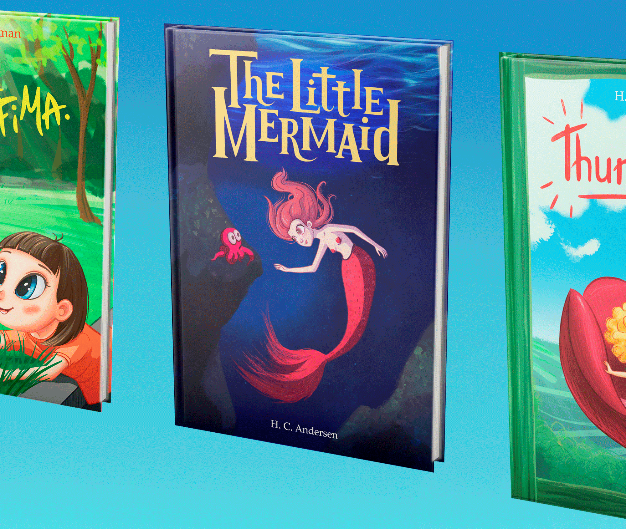 Illustrations and lettering for children's book covers — Изображение №2 — Иллюстрация, Графика на Dprofile