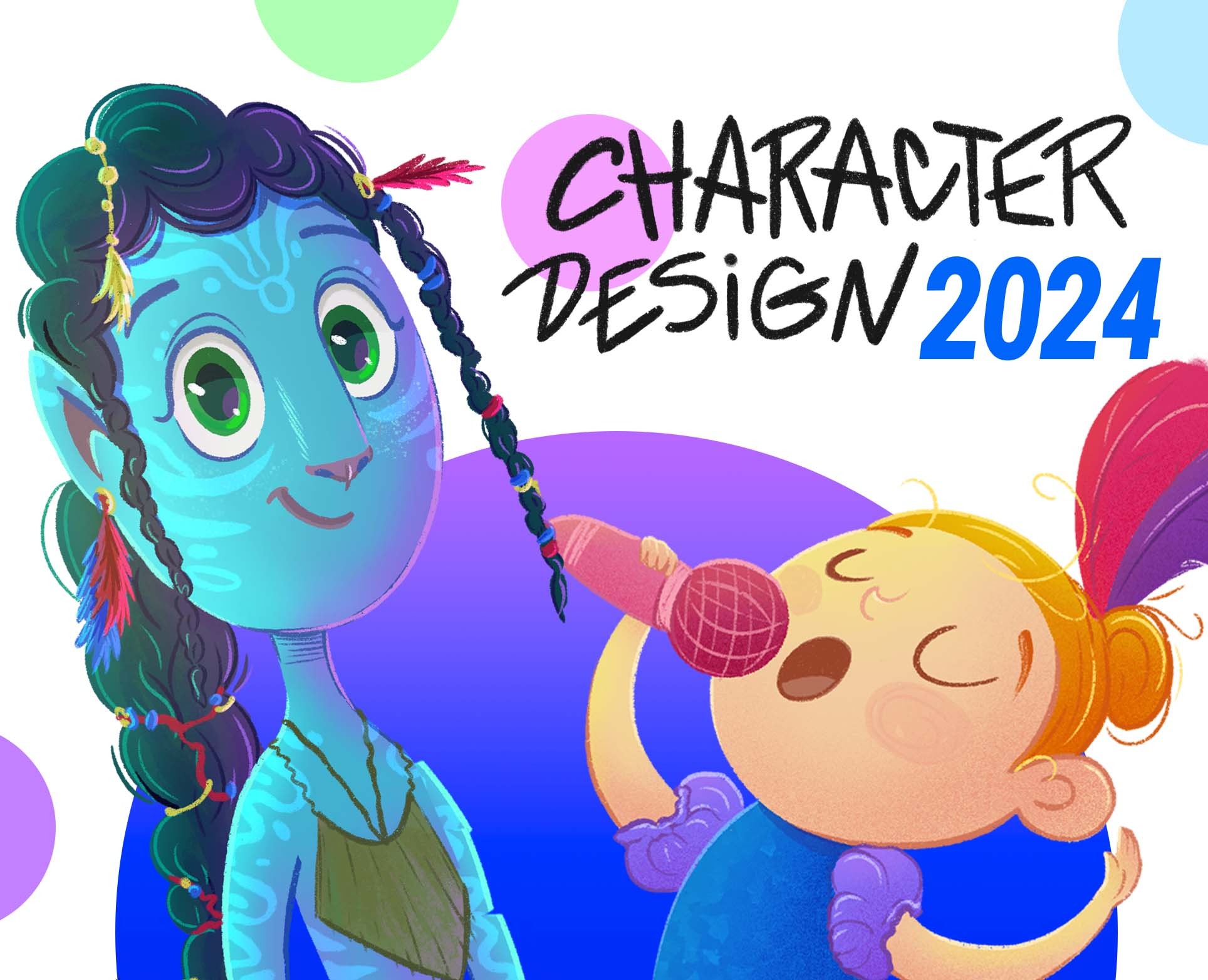 Разработка персонажей 2024 на Dprofile