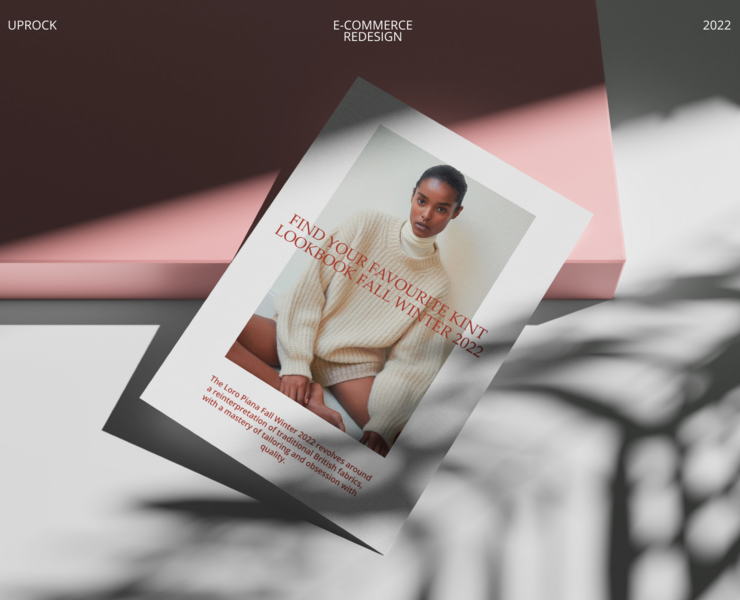 LORO PIANA / E-commerce redesign на Dprofile