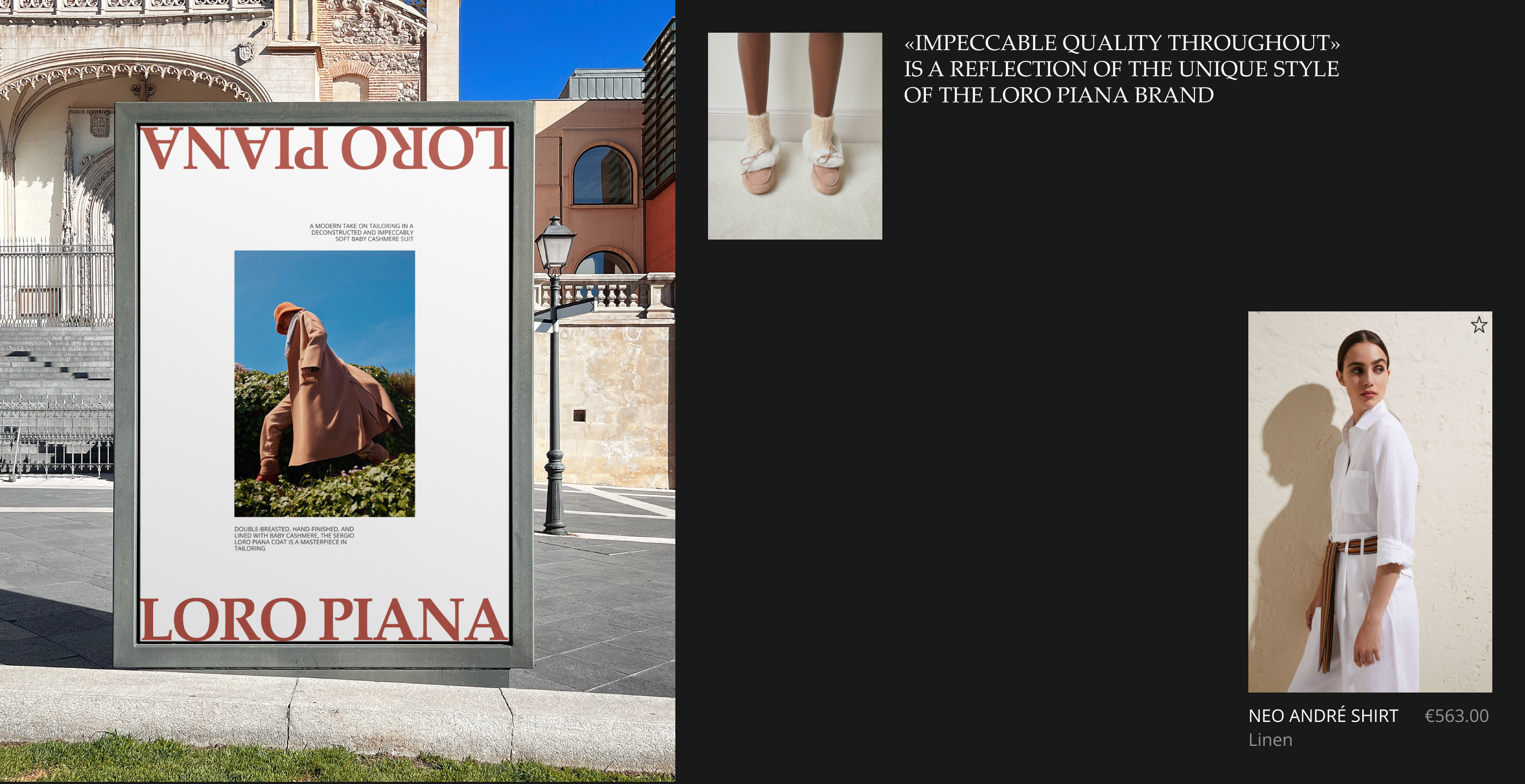 LORO PIANA / E-commerce redesign — Изображение №5 — Интерфейсы на Dprofile