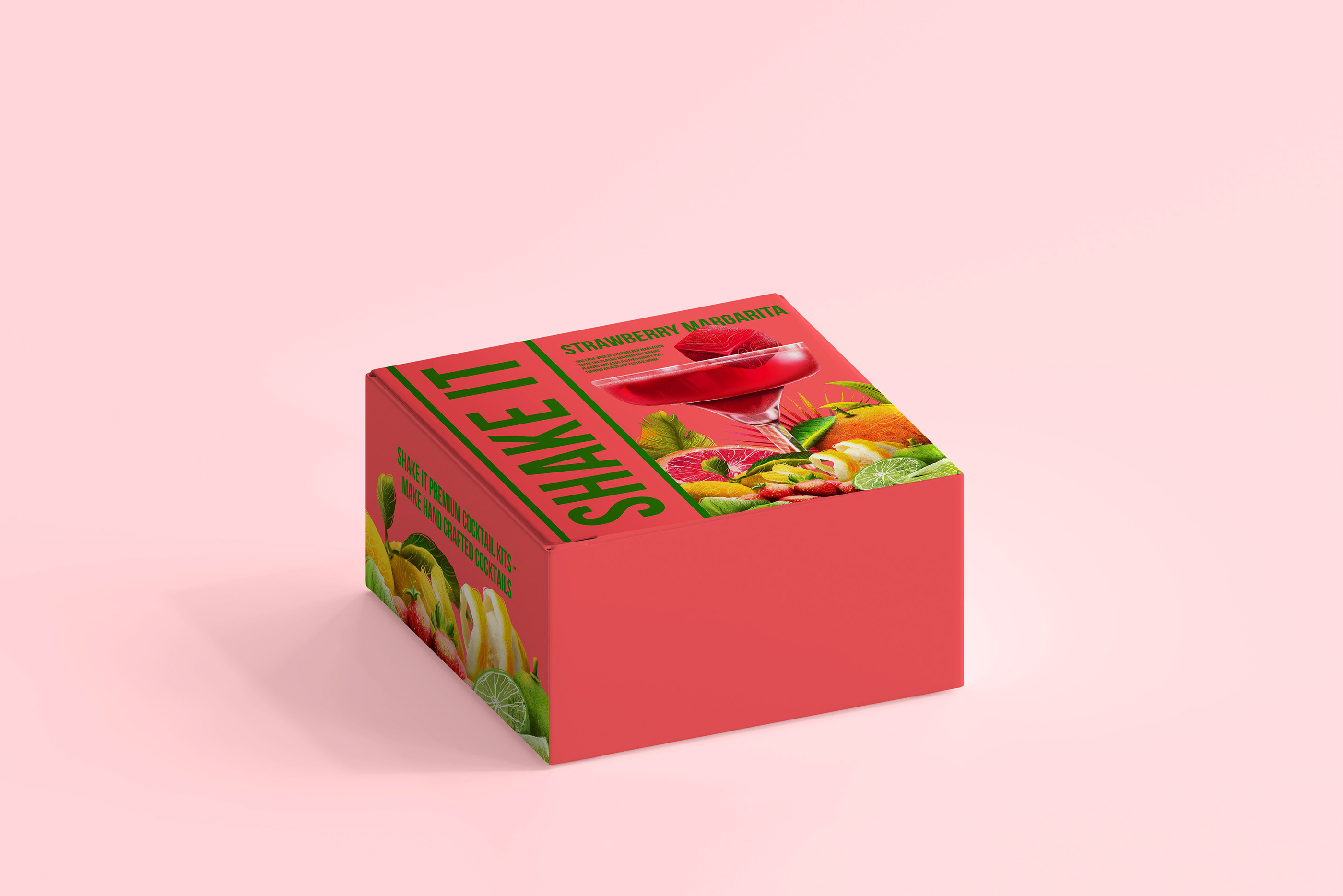 SHAKE IT | Fruit cocktails | Packaging — Изображение №29 — Брендинг, Иллюстрация на Dprofile