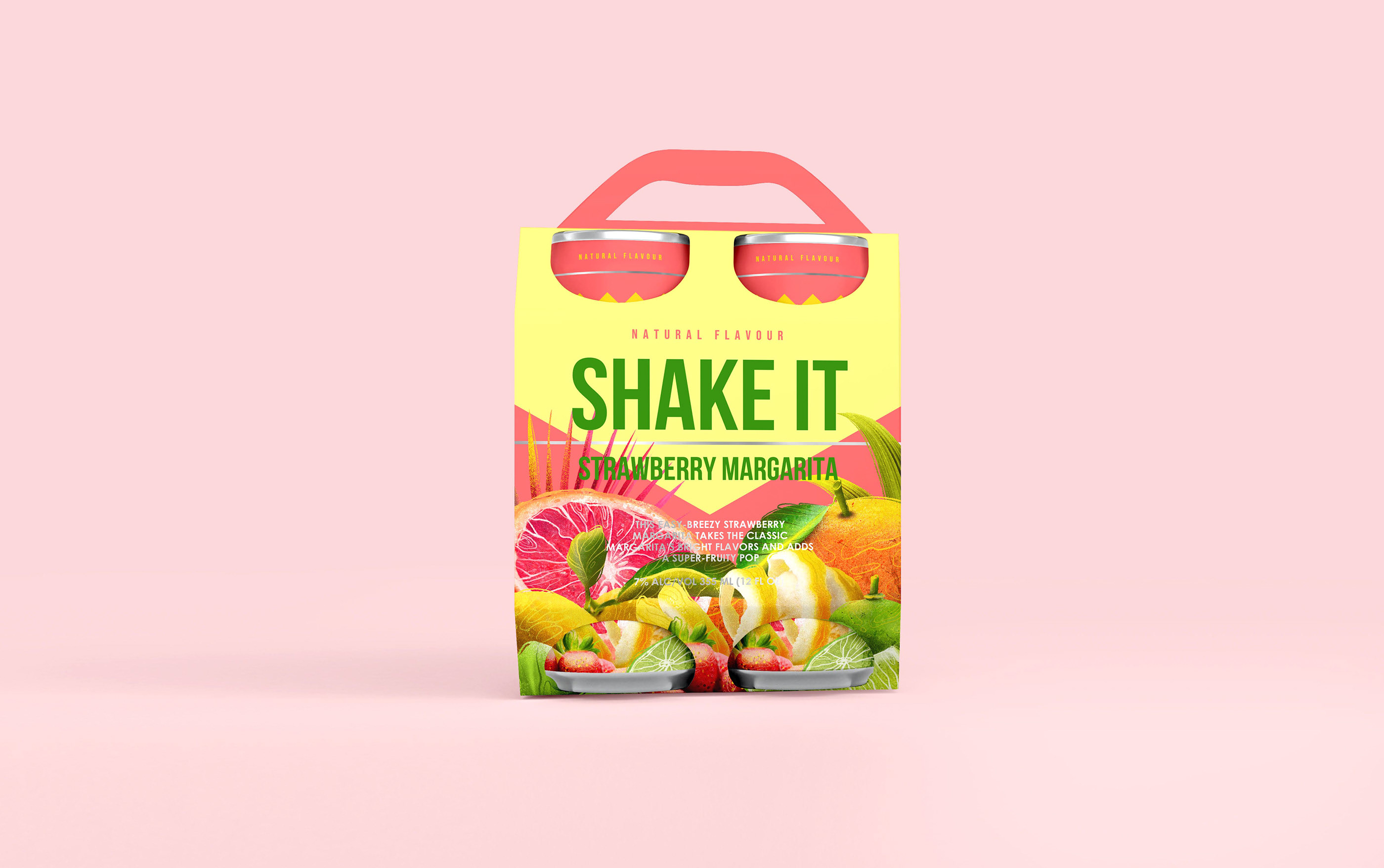 SHAKE IT | Fruit cocktails | Packaging — Изображение №31 — Брендинг, Иллюстрация на Dprofile