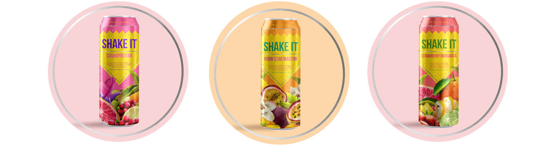 SHAKE IT | Fruit cocktails | Packaging — Изображение №37 — Брендинг, Иллюстрация на Dprofile
