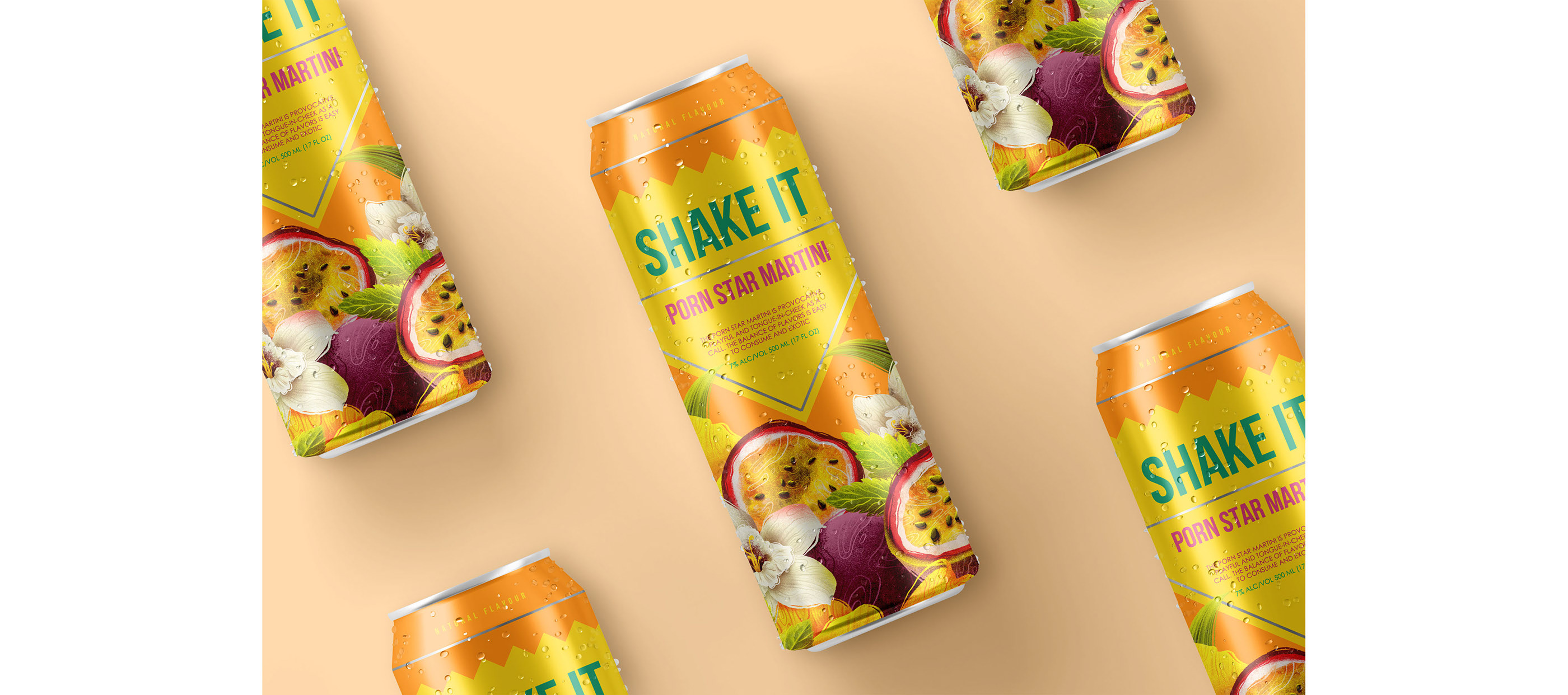 SHAKE IT | Fruit cocktails | Packaging — Изображение №21 — Брендинг, Иллюстрация на Dprofile