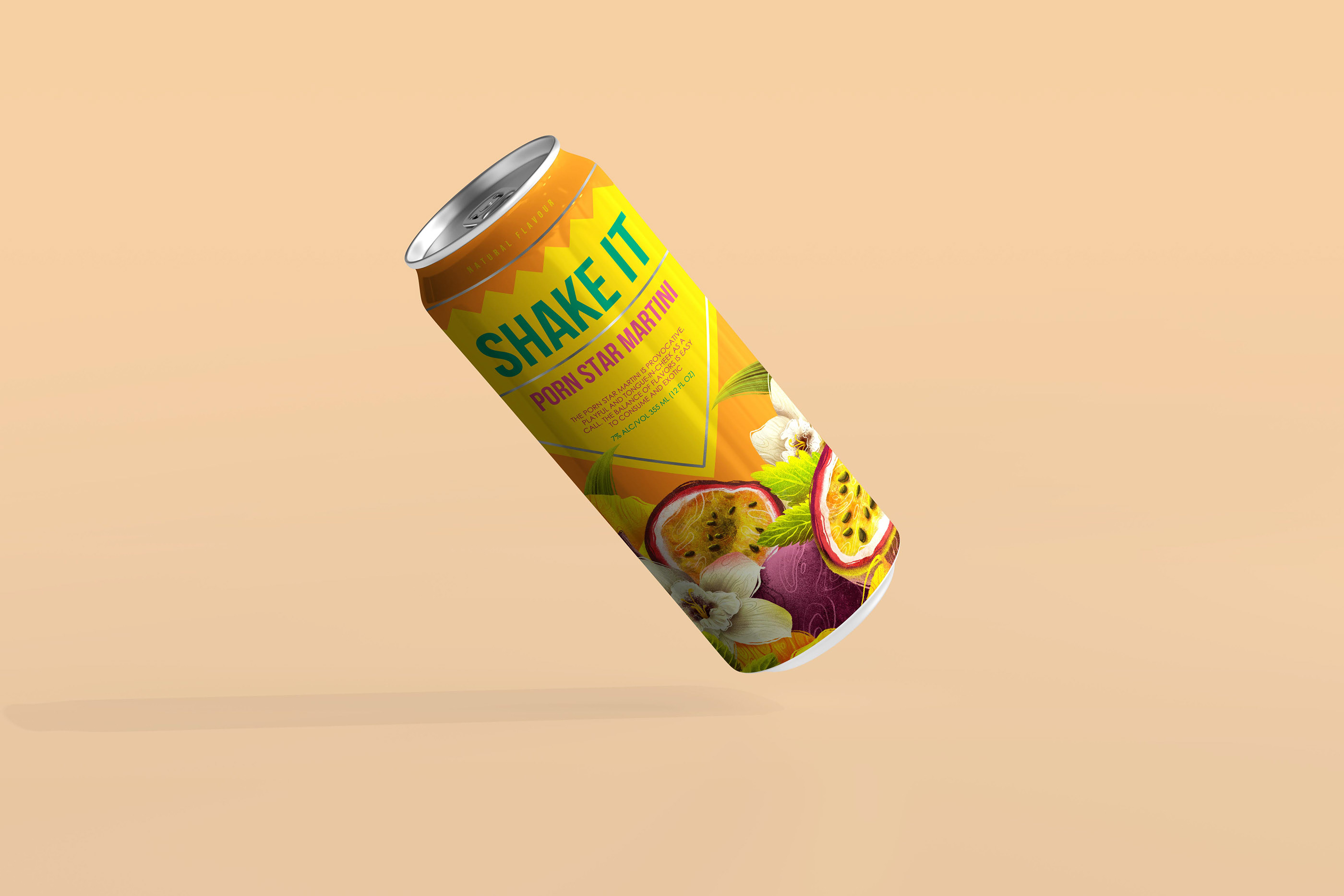 SHAKE IT | Fruit cocktails | Packaging — Изображение №23 — Брендинг, Иллюстрация на Dprofile