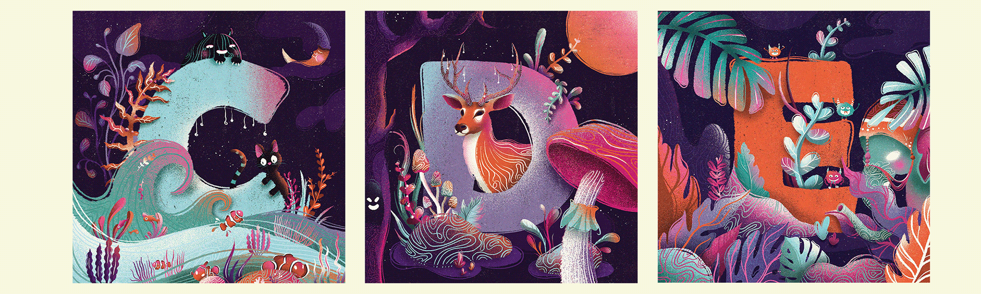 36 DAYS OF TYPE | Alphabet illustration — Изображение №4 — Иллюстрация, Графика на Dprofile