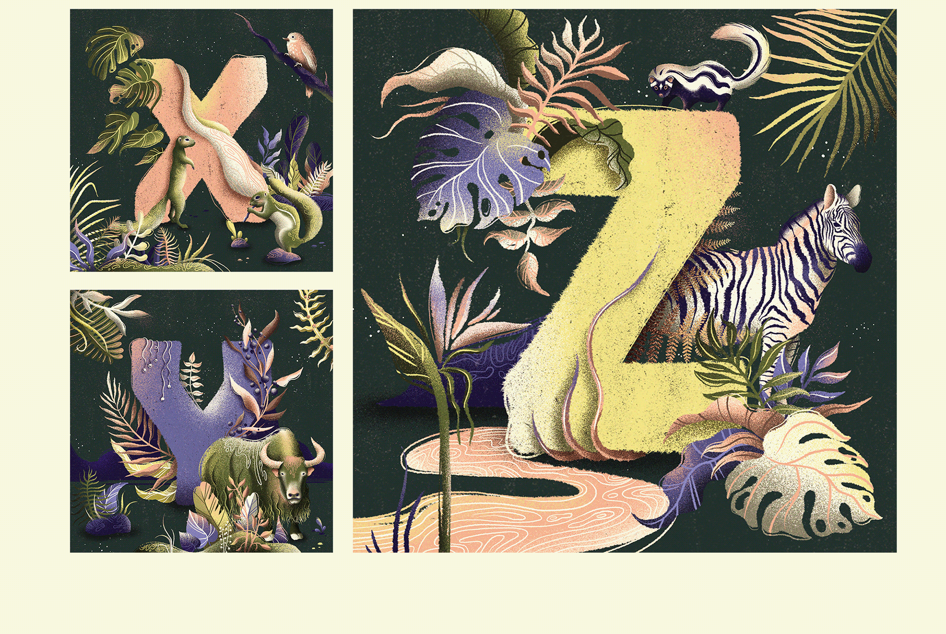 36 DAYS OF TYPE | Alphabet illustration — Изображение №11 — Иллюстрация, Графика на Dprofile