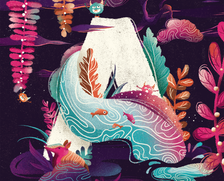 36 DAYS OF TYPE | Alphabet illustration — Иллюстрация, Графика на Dprofile