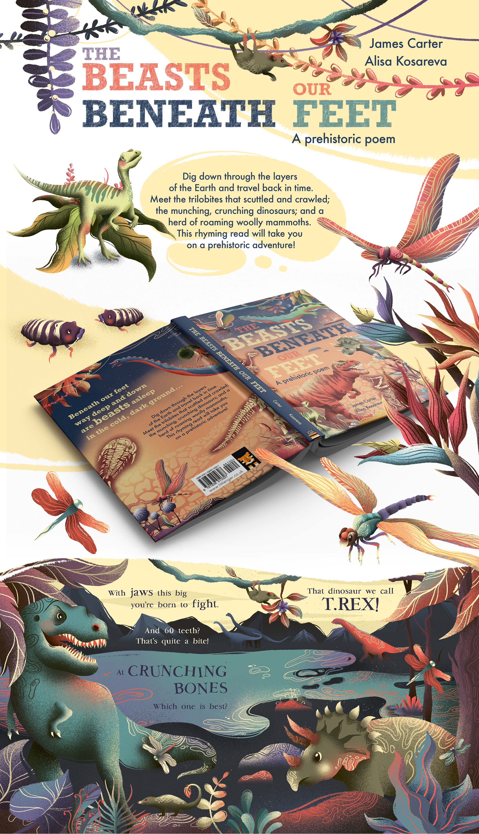 THE BEASTS BENEATH OUR FEET | Children's Book — Изображение №1 — Иллюстрация, Графика на Dprofile