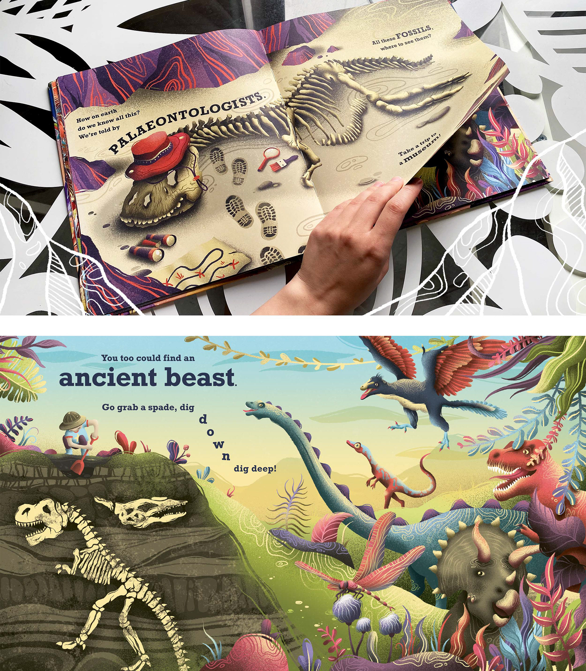 THE BEASTS BENEATH OUR FEET | Children's Book — Изображение №5 — Иллюстрация, Графика на Dprofile