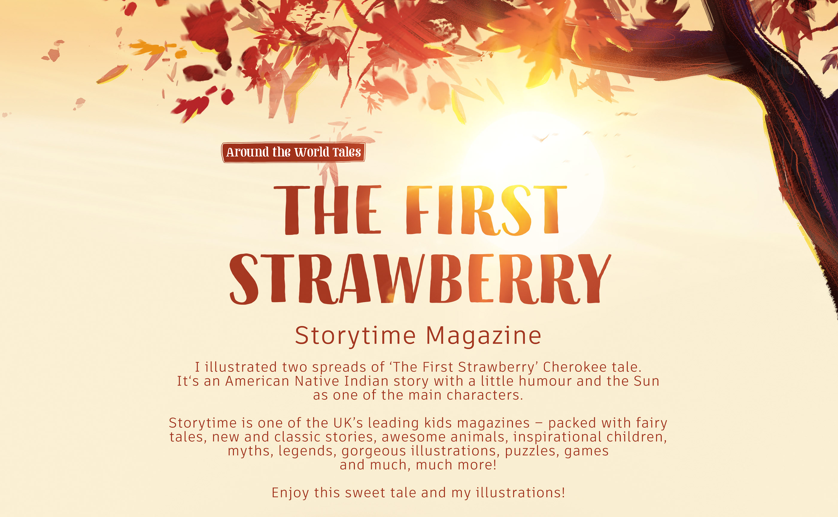 The First Strawberry | Storytime Magazine — Изображение №1 — Иллюстрация, Маркетинг на Dprofile