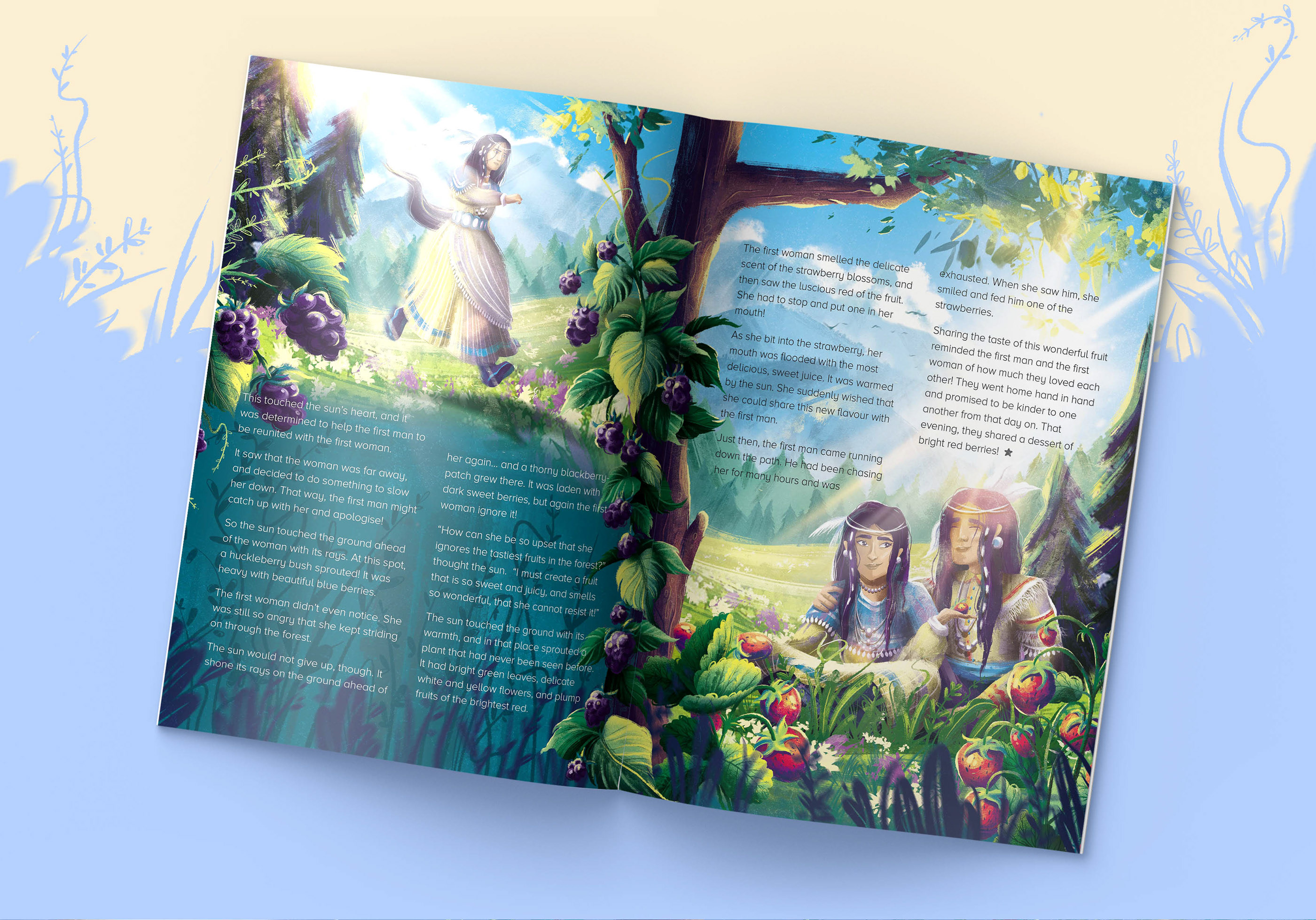 The First Strawberry | Storytime Magazine — Изображение №5 — Иллюстрация, Маркетинг на Dprofile