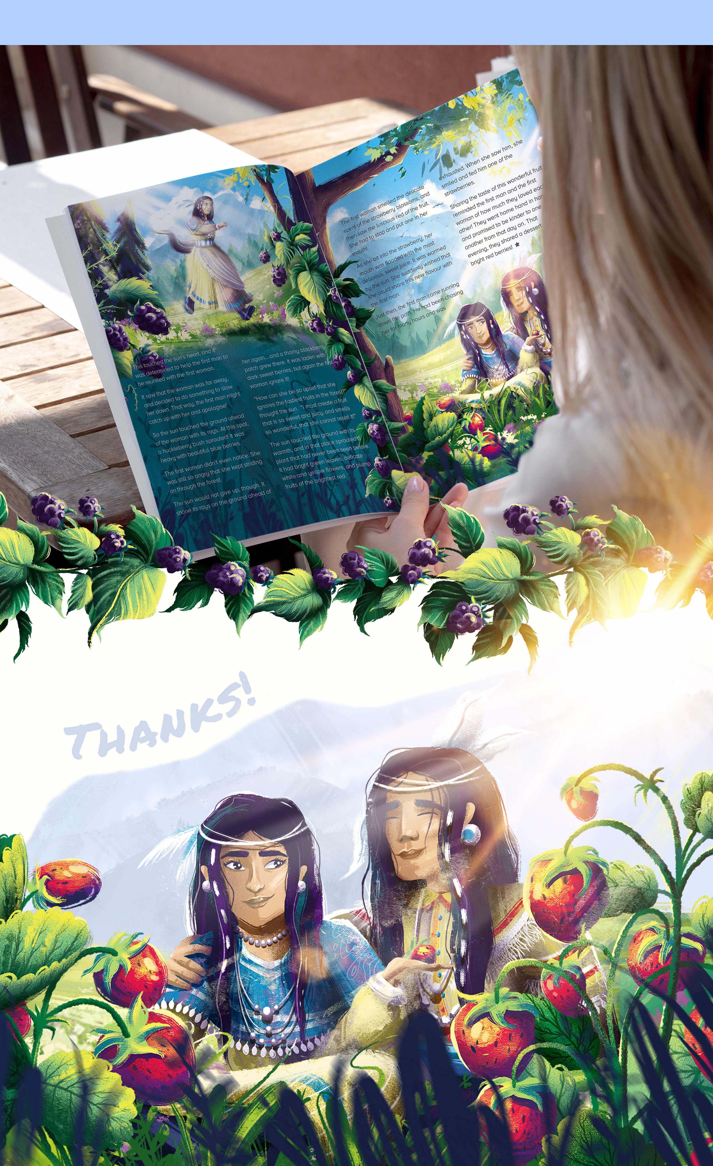 The First Strawberry | Storytime Magazine — Изображение №7 — Иллюстрация, Маркетинг на Dprofile