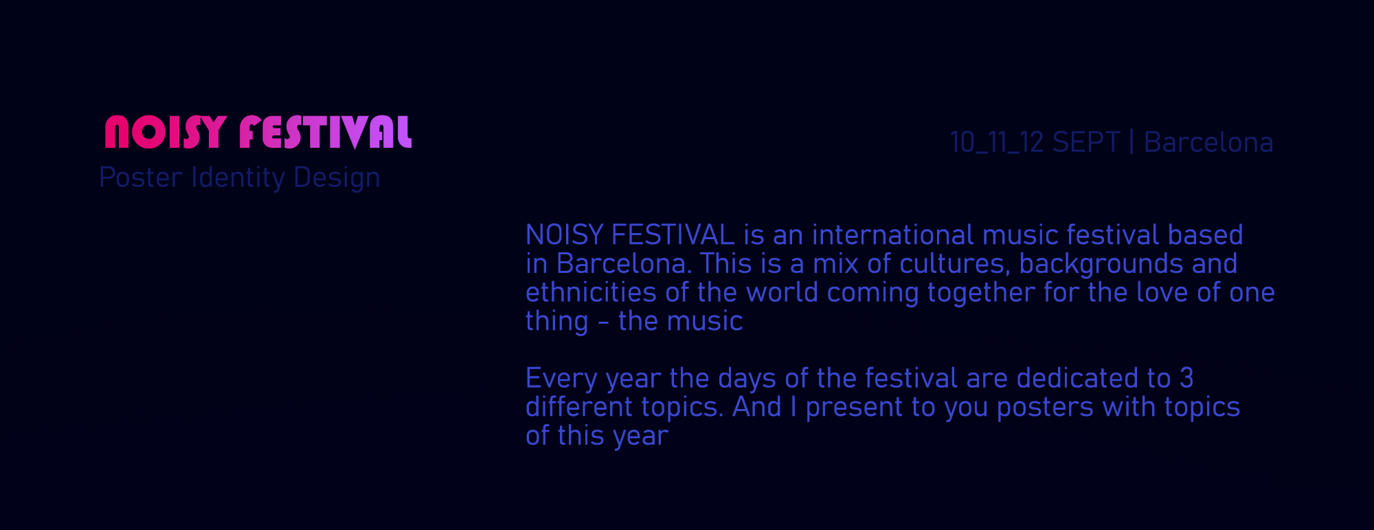 NOISY MUSIC FESTIVAL | Poster designs | Illustration — Изображение №2 — Брендинг, Иллюстрация на Dprofile