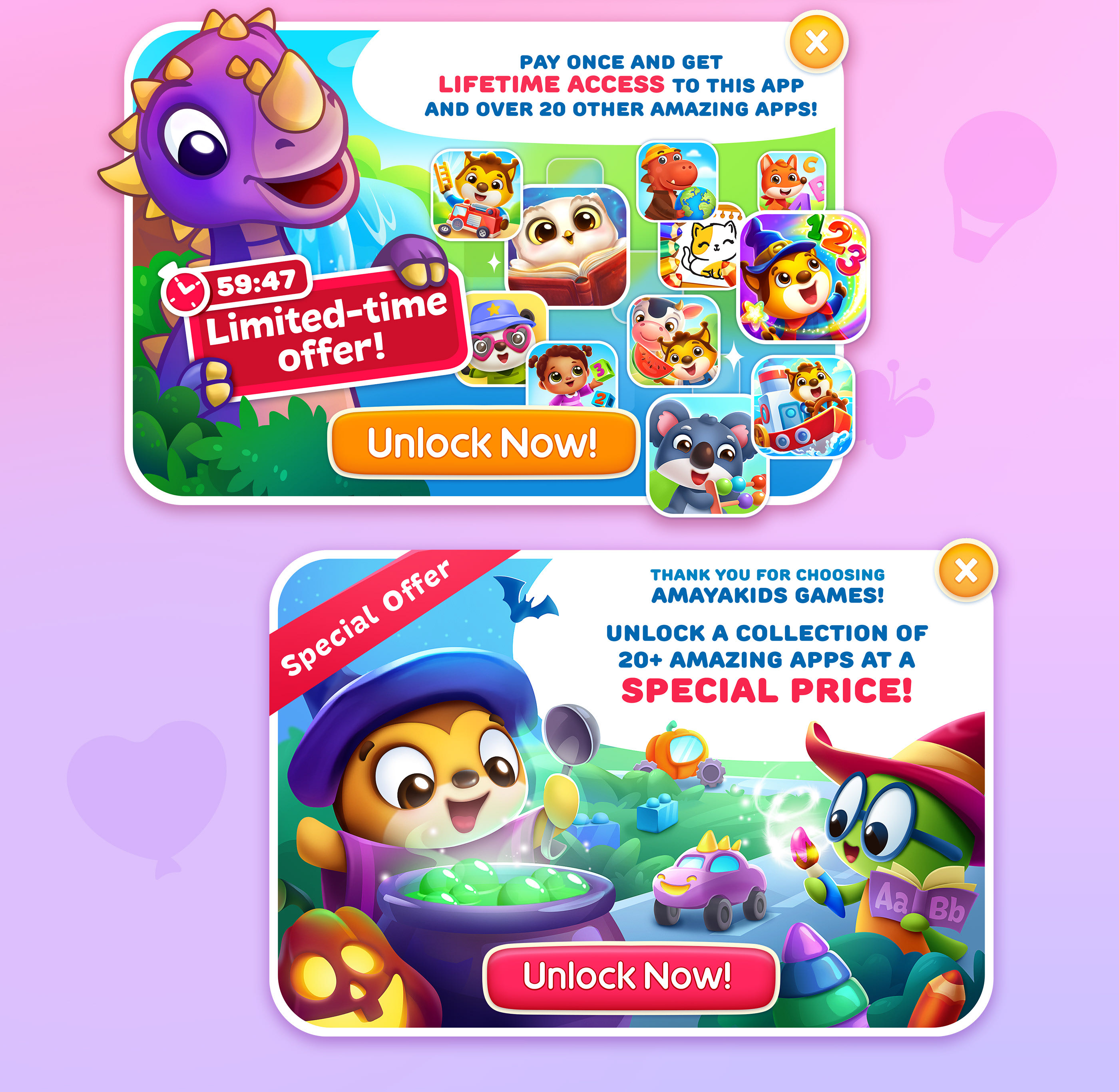 AMAYA SOFT | Мобильные игры для детей — Изображение №12 — Интерфейсы, Иллюстрация на Dprofile