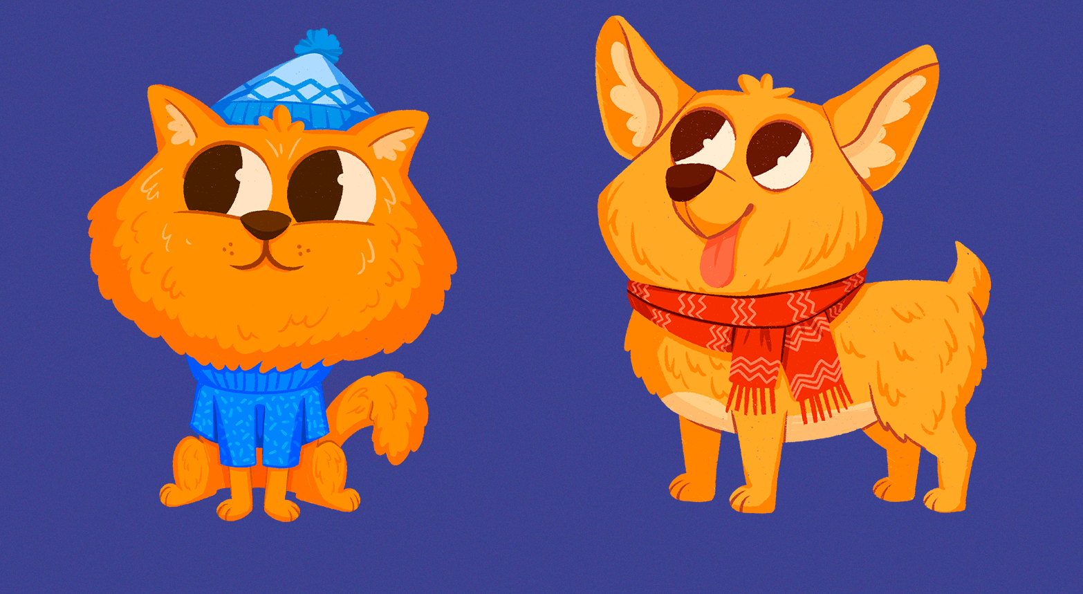 Новогодние паттерны. Детская иллюстрация — Изображение №7 — Иллюстрация на Dprofile