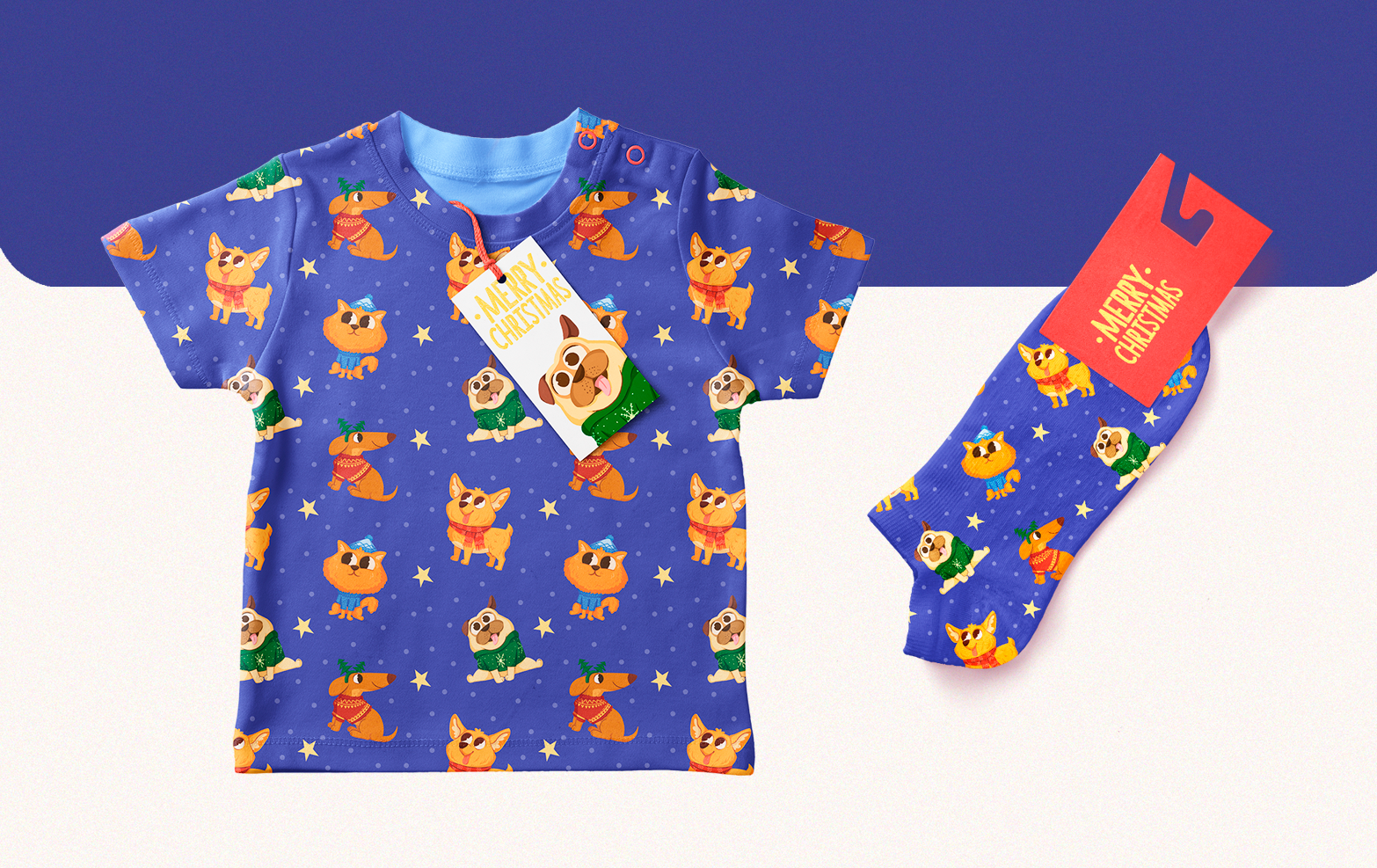 Новогодние паттерны. Детская иллюстрация — Изображение №9 — Иллюстрация на Dprofile