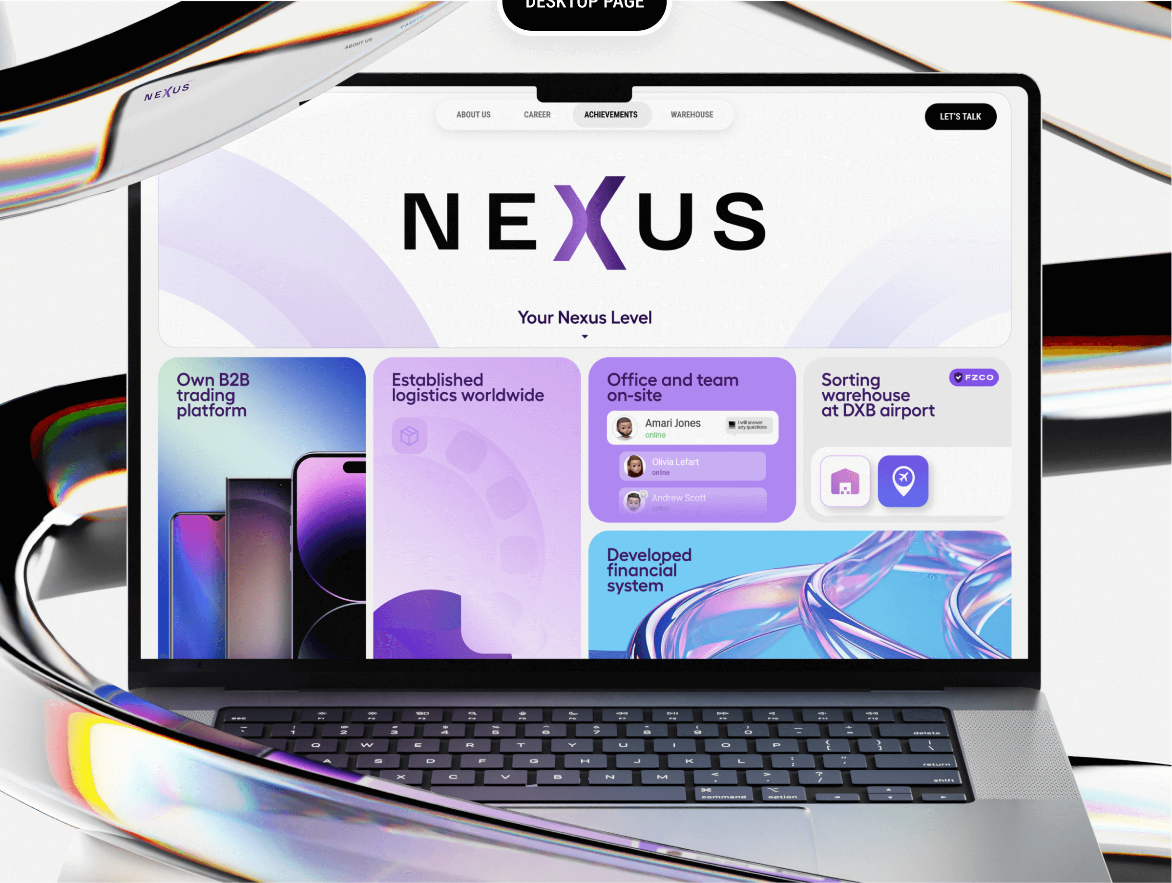 Nexus FZCO — Изображение №12 — Интерфейсы, Брендинг на Dprofile