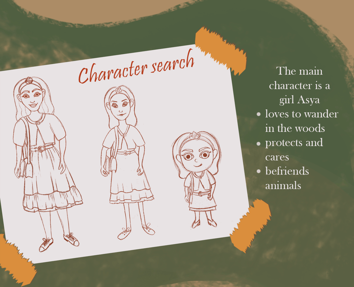 Friends of Nature Children's Club identity personage — Изображение №3 — Брендинг, Иллюстрация на Dprofile