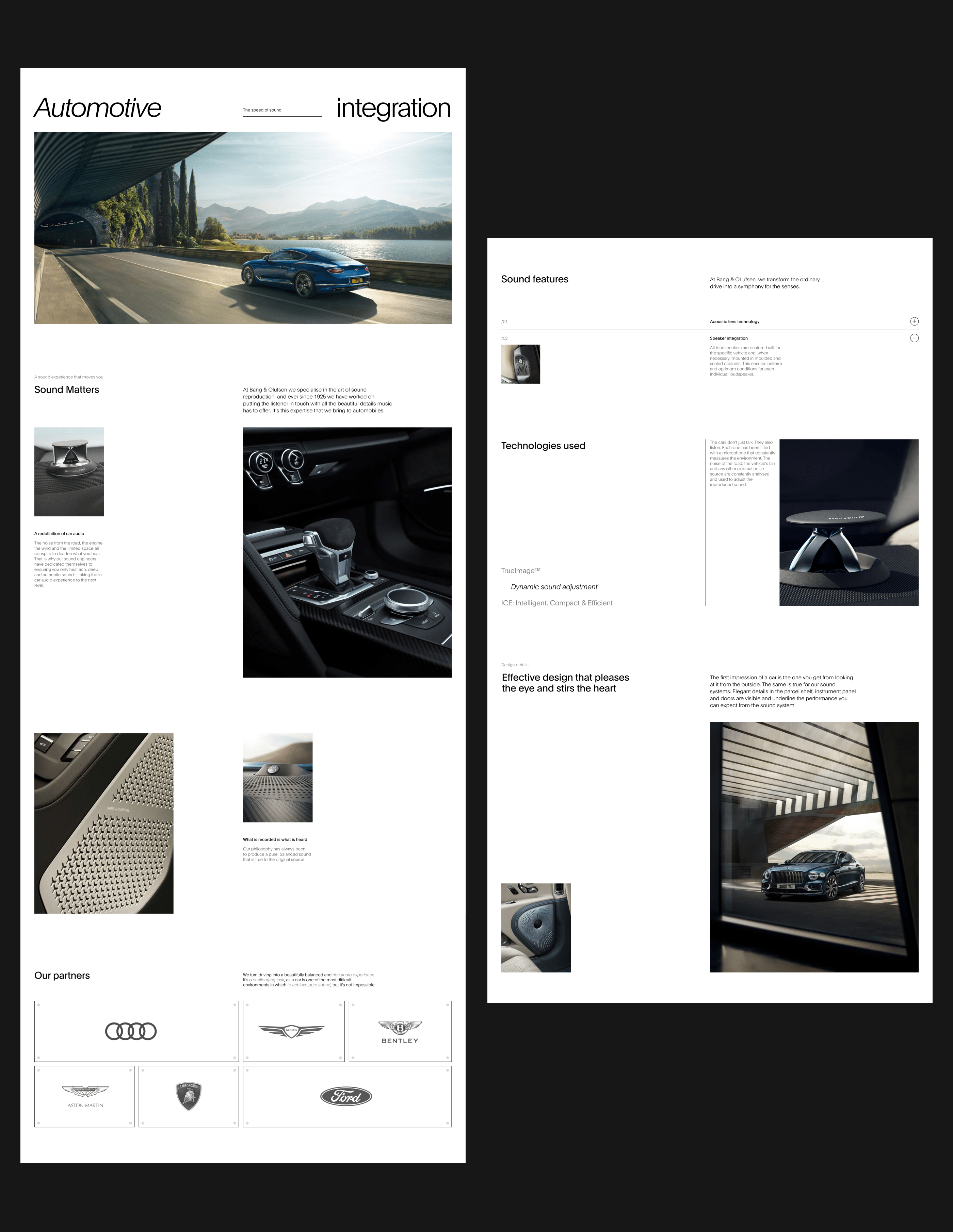 Bang&Olufsen | E-commerce redesign — Изображение №13 — Интерфейсы, Графика на Dprofile