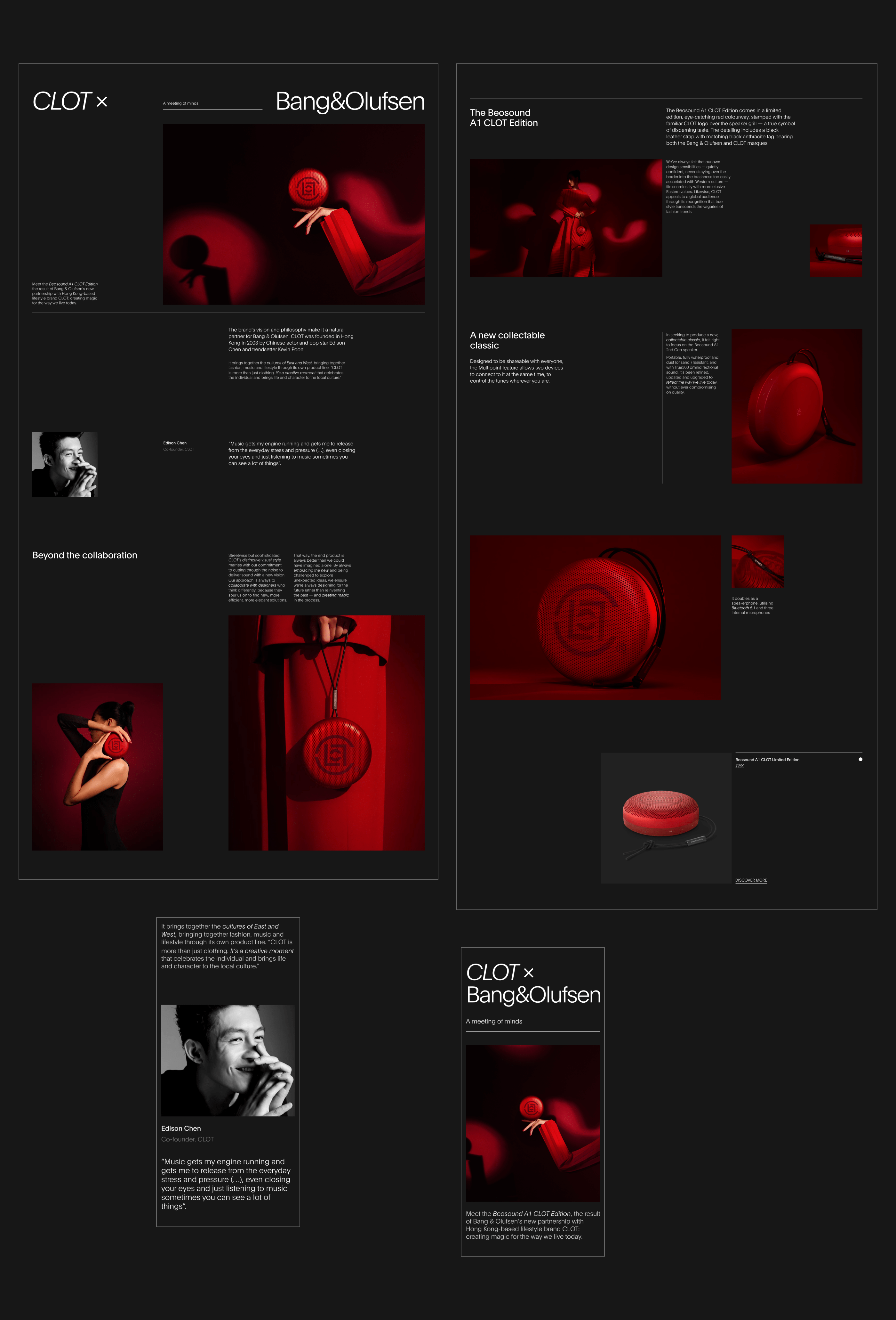 Bang&Olufsen | E-commerce redesign — Изображение №11 — Интерфейсы, Графика на Dprofile