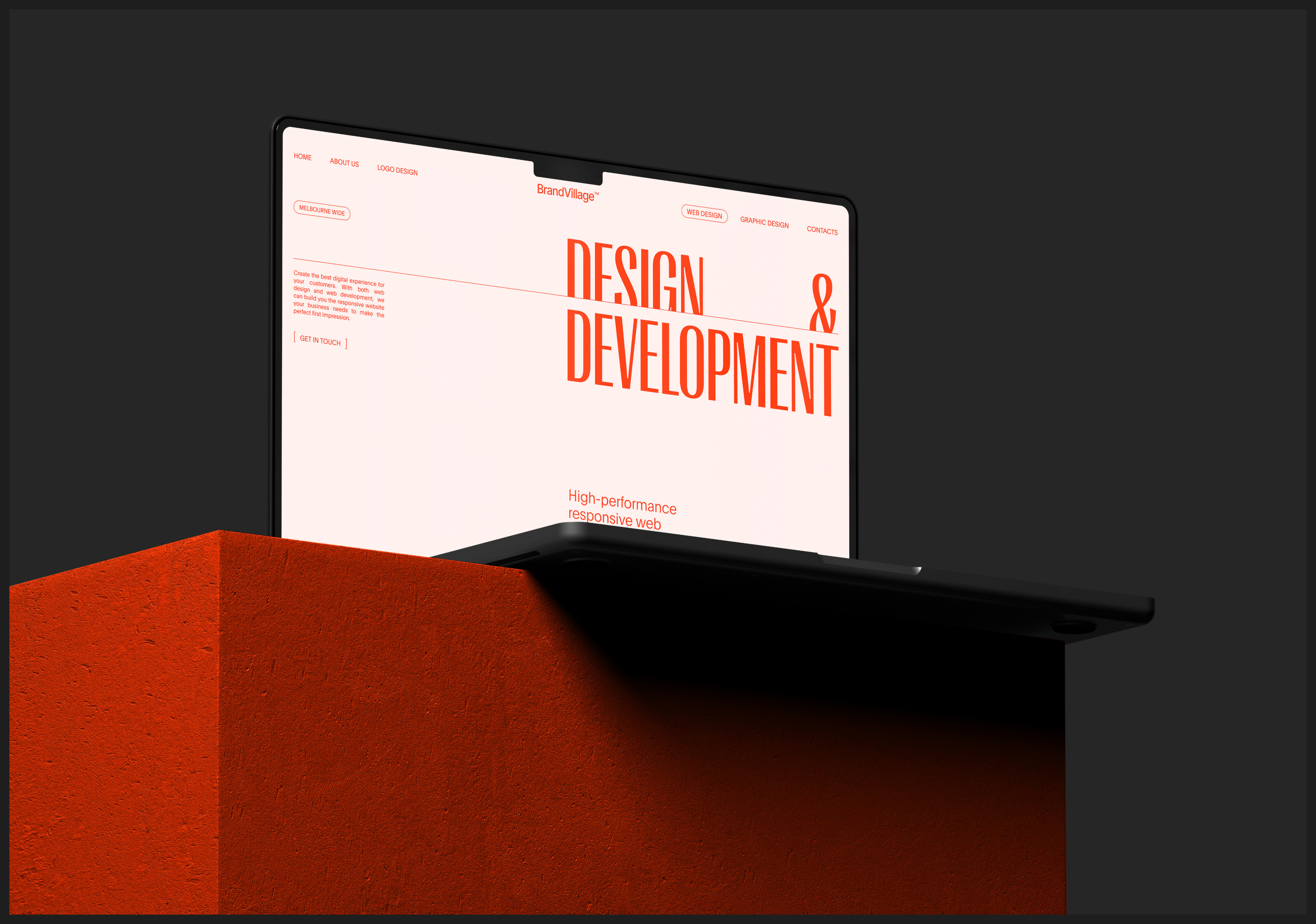 Brand Village | digital agency redesign — Изображение №7 — Интерфейсы, Брендинг на Dprofile