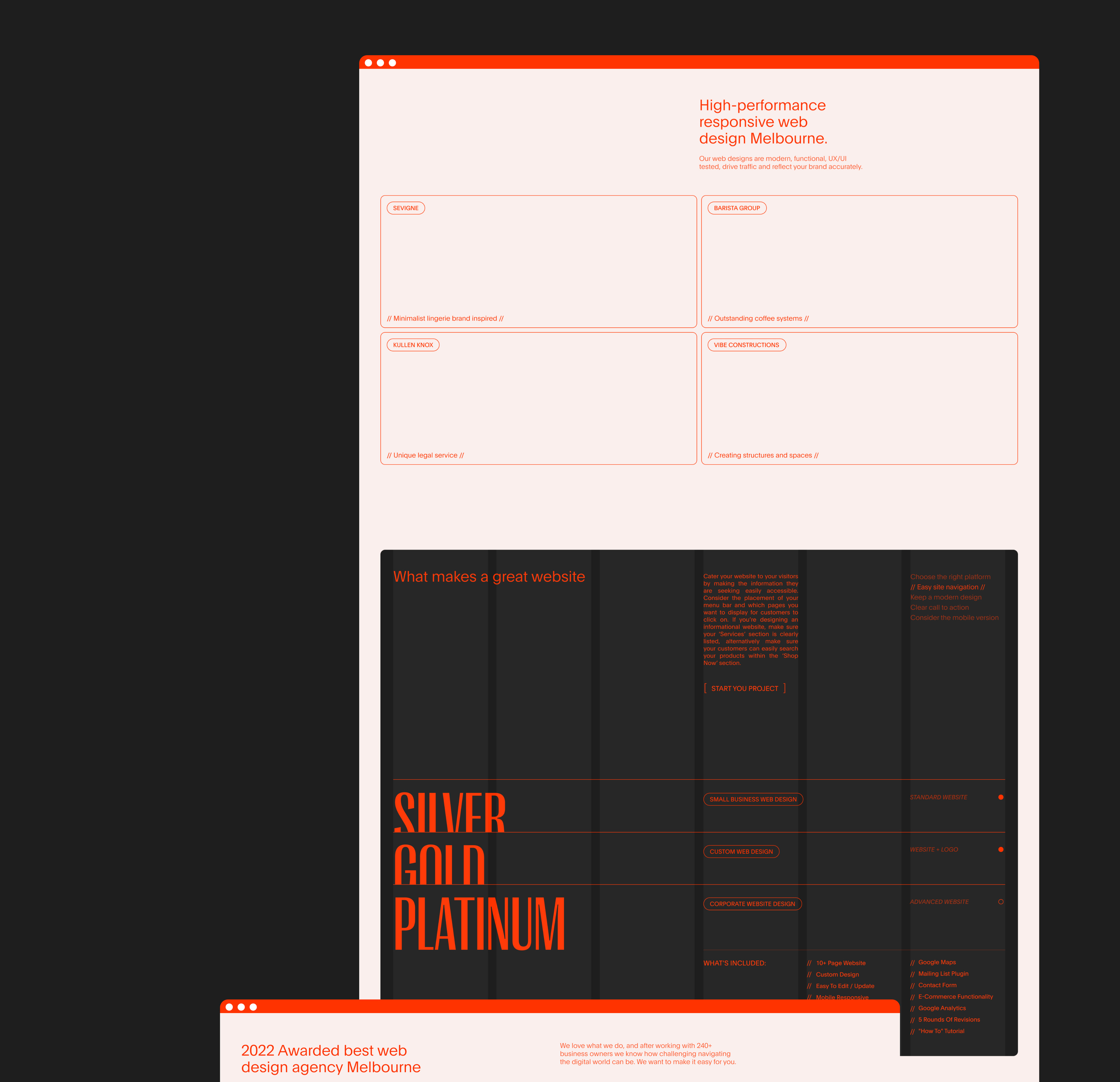 Brand Village | digital agency redesign — Изображение №9 — Интерфейсы, Брендинг на Dprofile