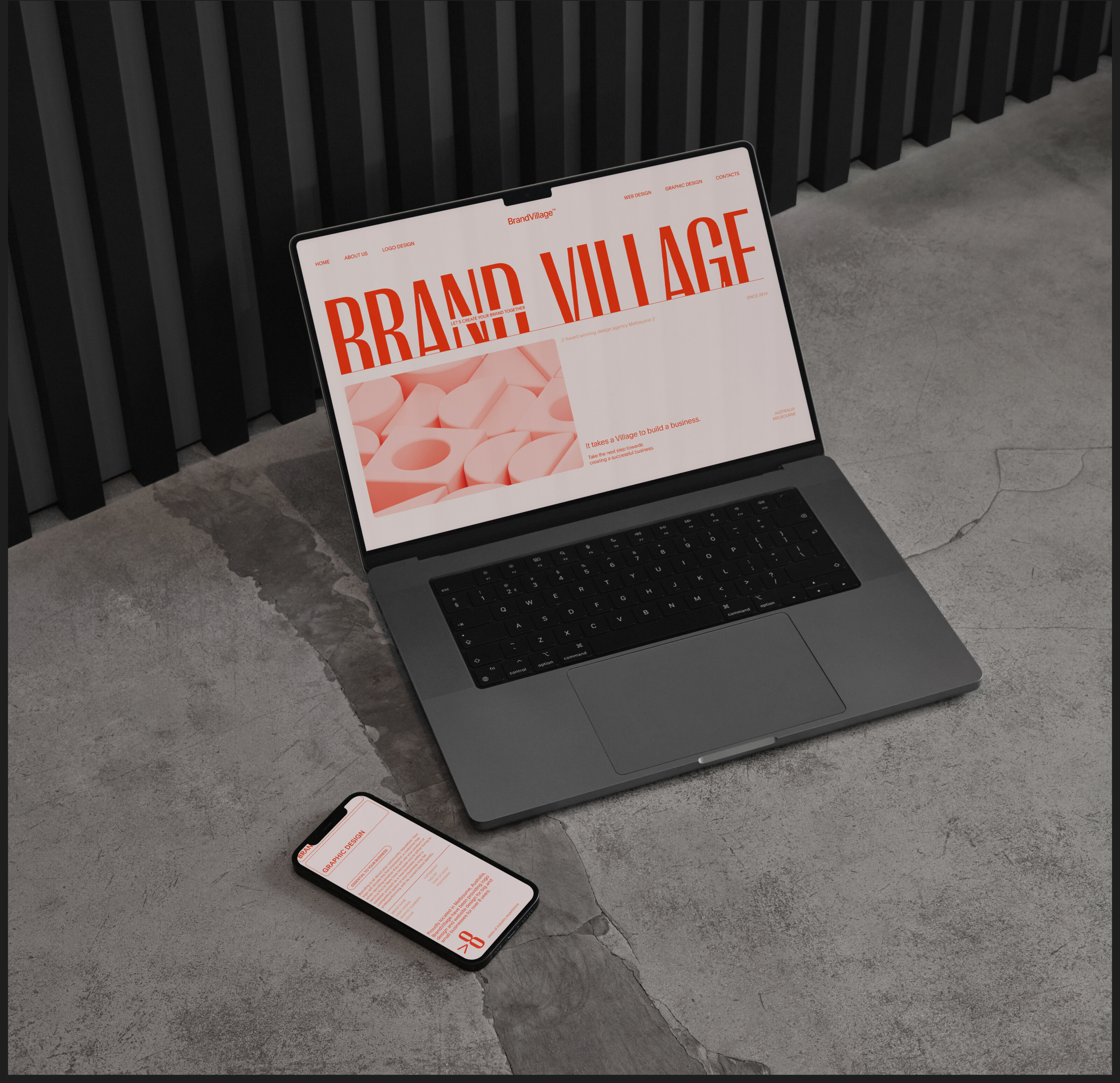 Brand Village | digital agency redesign — Изображение №3 — Интерфейсы, Брендинг на Dprofile