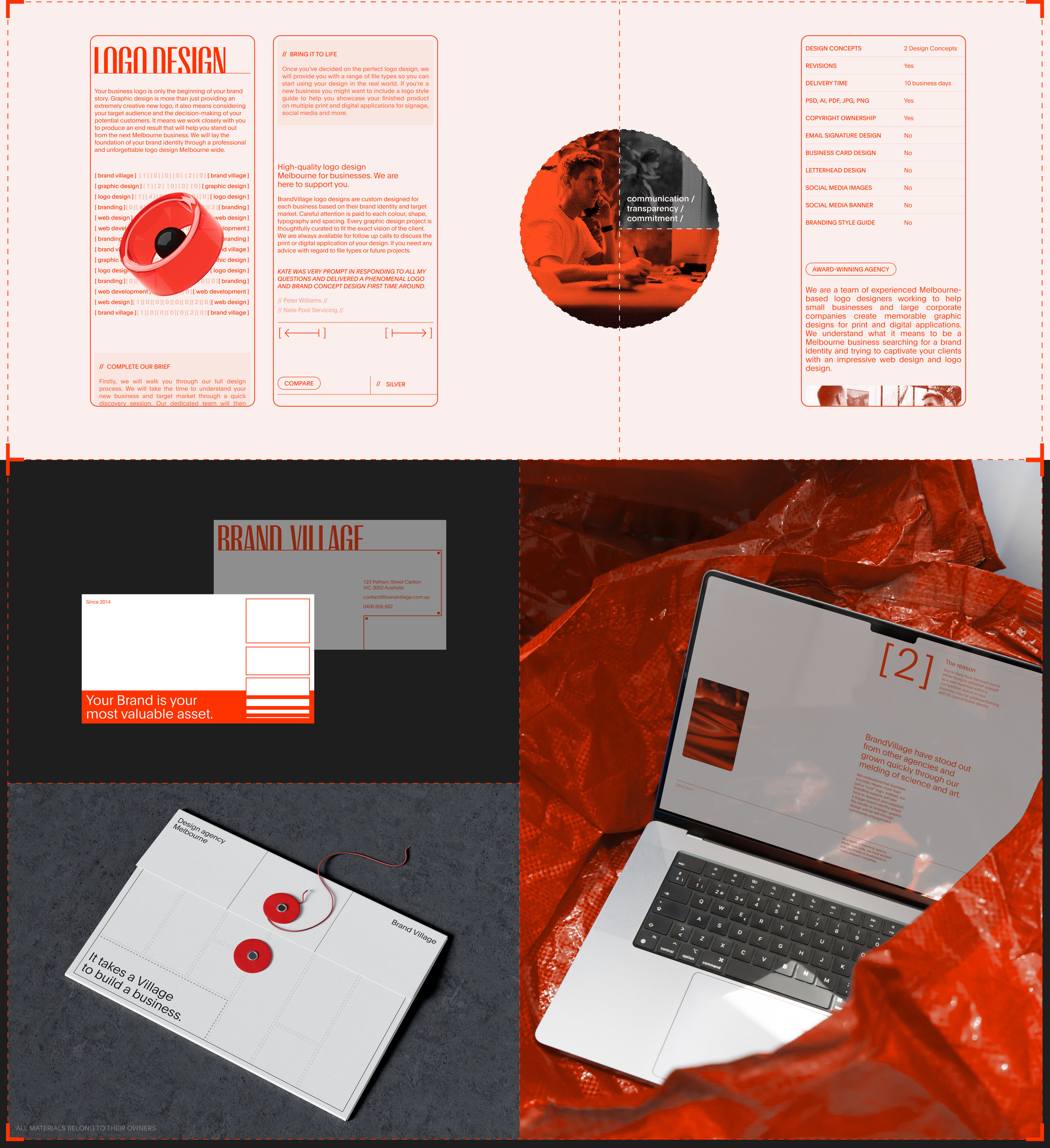 Brand Village | digital agency redesign — Изображение №13 — Интерфейсы, Брендинг на Dprofile