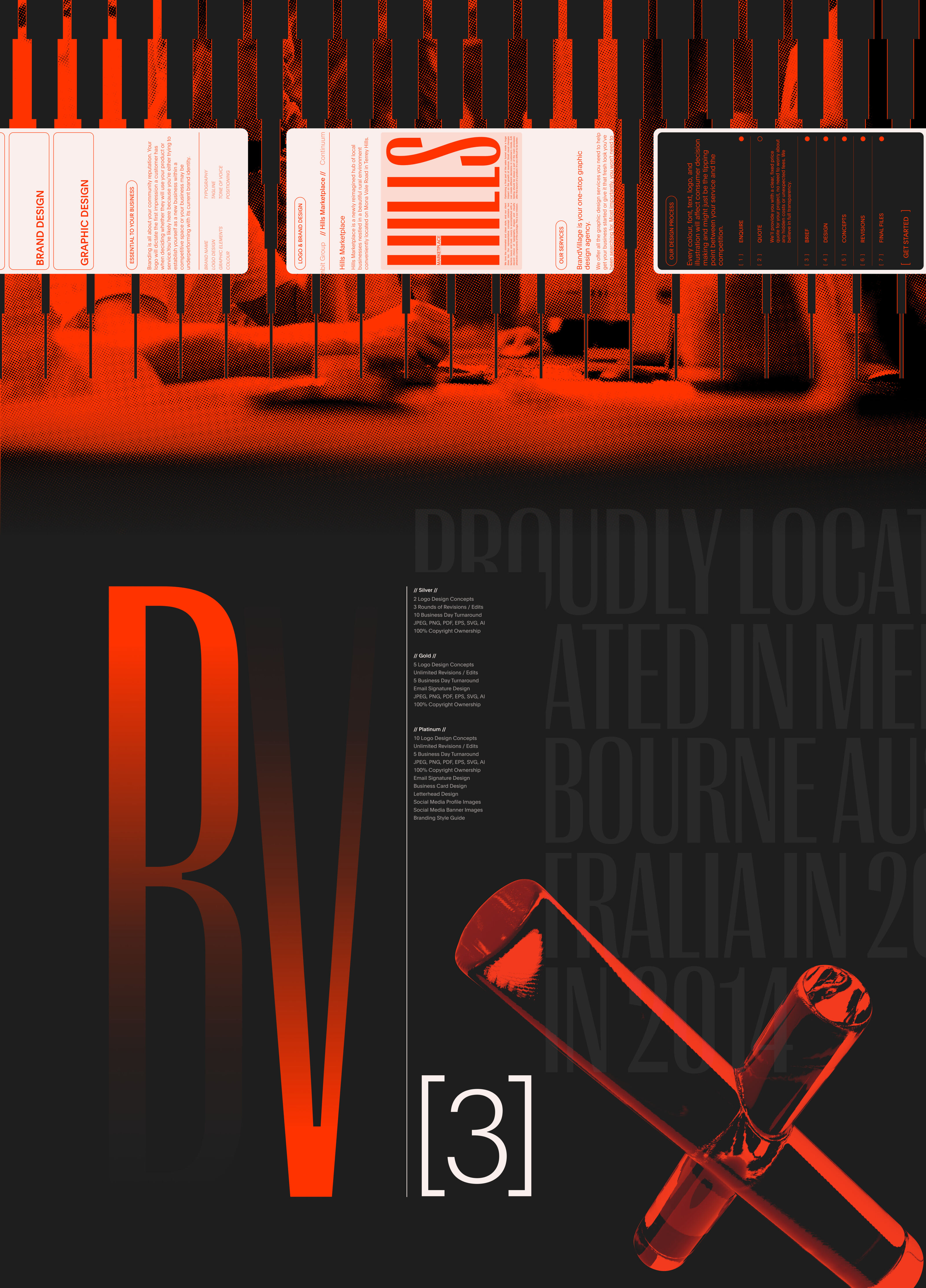 Brand Village | digital agency redesign — Изображение №5 — Интерфейсы, Брендинг на Dprofile