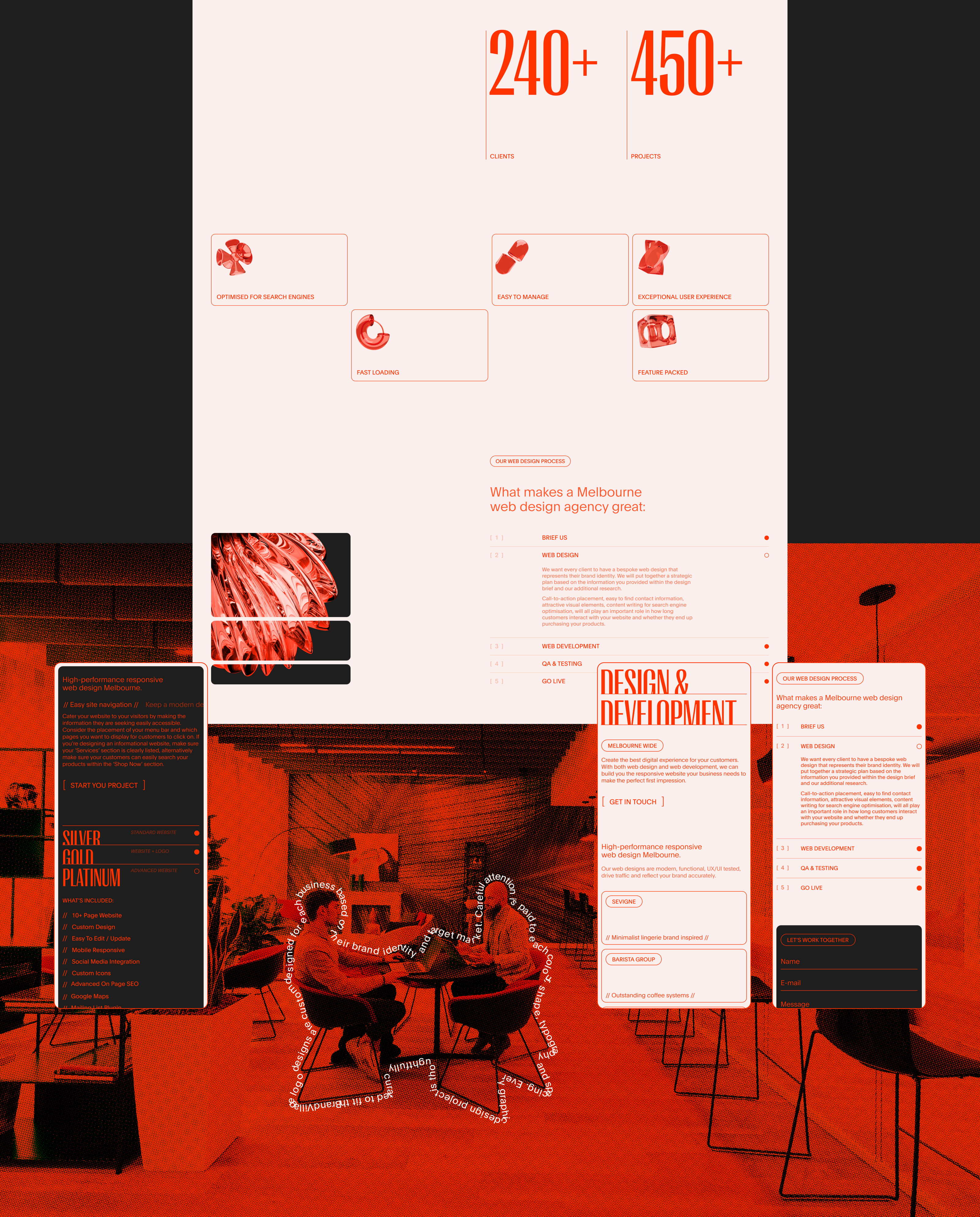 Brand Village | digital agency redesign — Изображение №10 — Интерфейсы, Брендинг на Dprofile