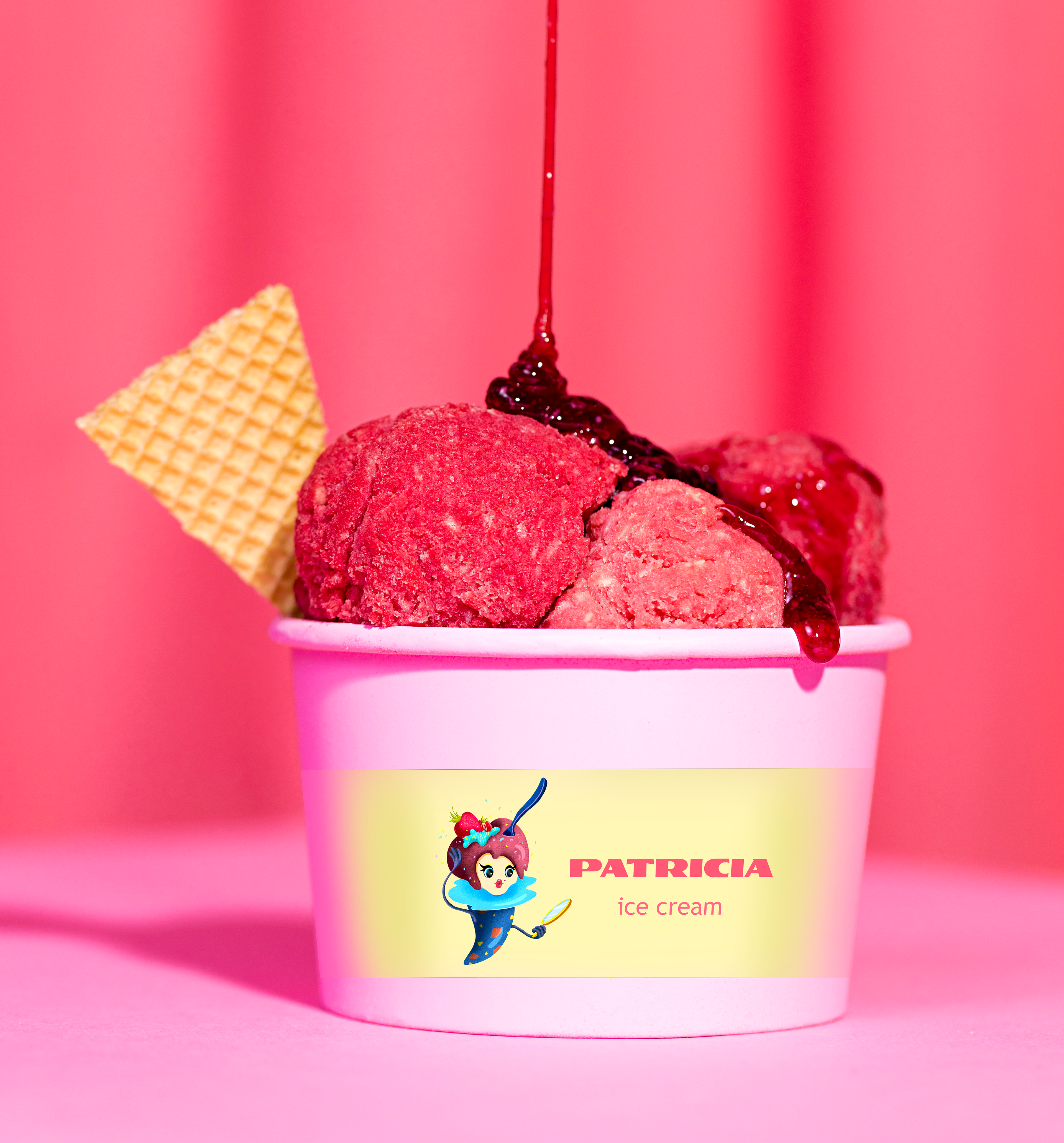 Gelateria "Patricia" — Изображение №12 — Брендинг, Иллюстрация на Dprofile