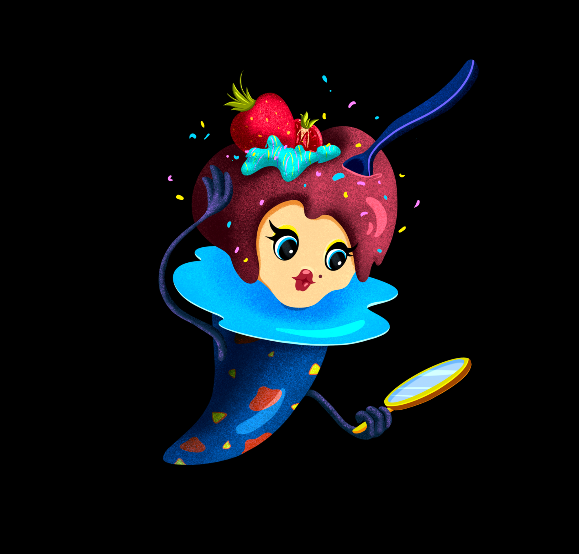 Gelateria "Patricia" — Изображение №11 — Брендинг, Иллюстрация на Dprofile