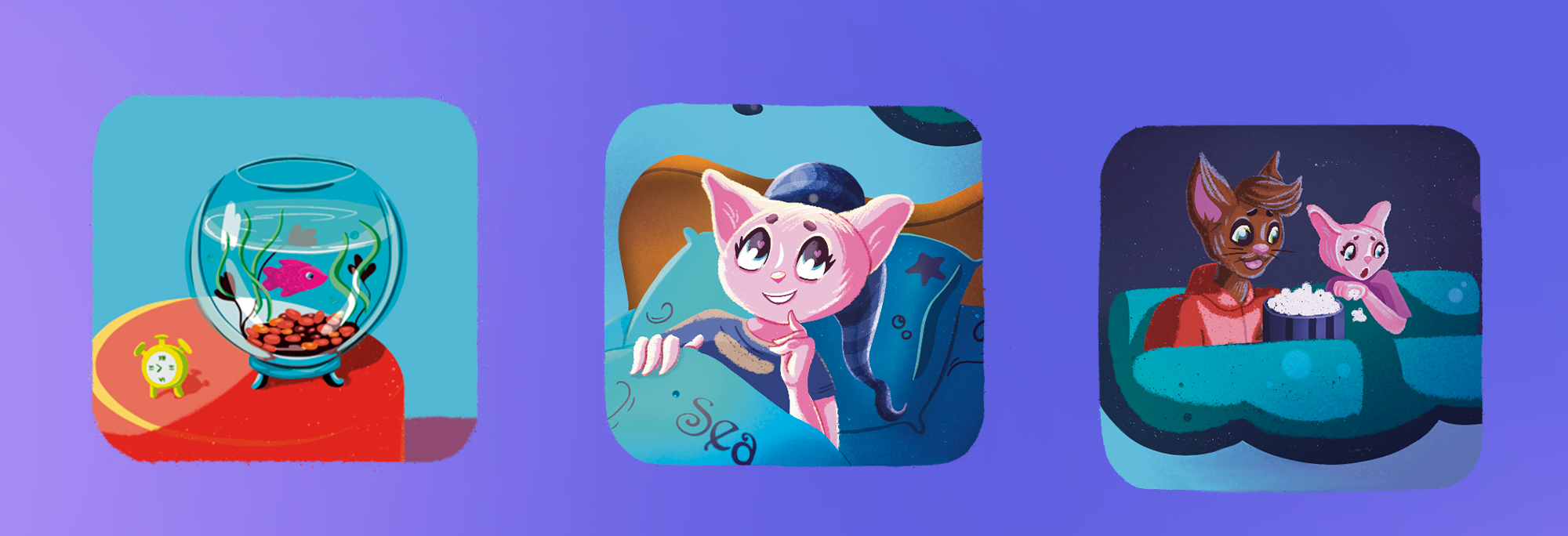 Conceptual draft of the story “Moonlight Serenade” — Изображение №4 — Иллюстрация, Графика на Dprofile