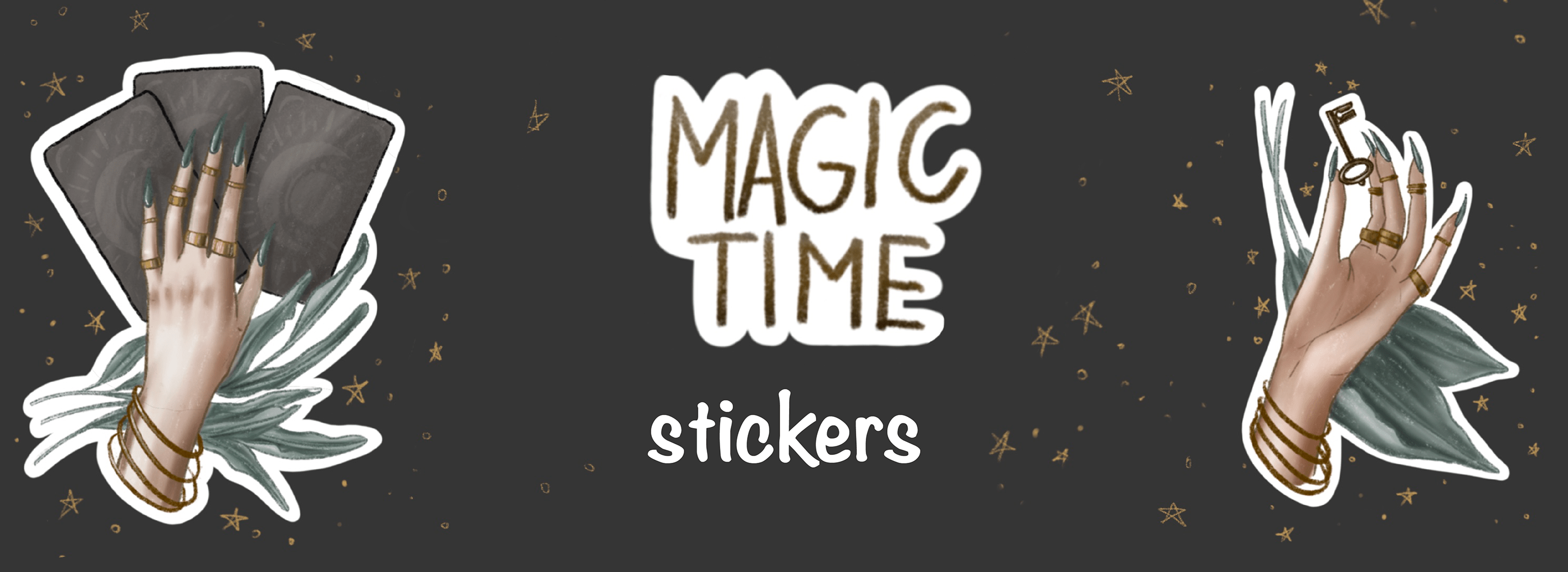 Sticker pack "Magic time" — Изображение №1 — Иллюстрация, Графика на Dprofile