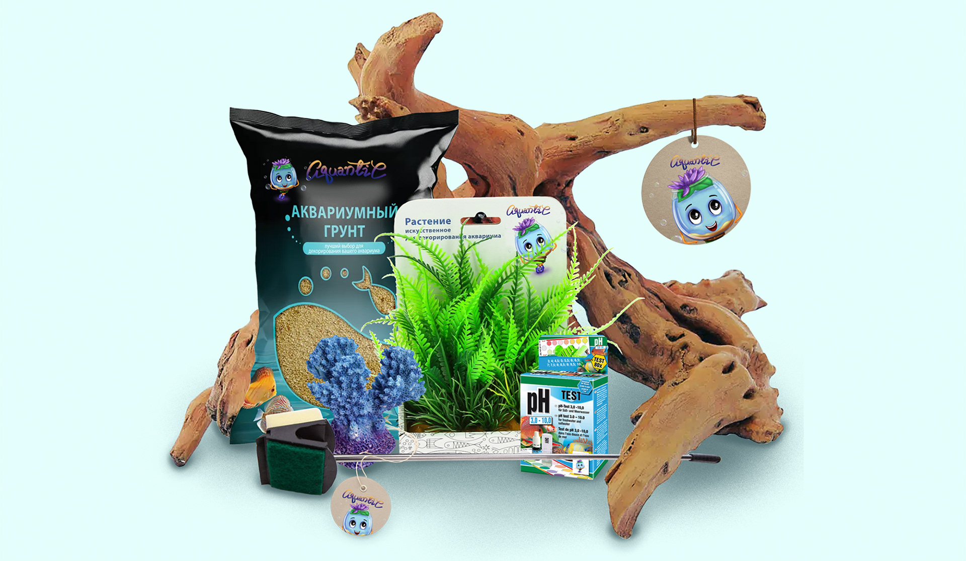 Character design for aquarium store — Изображение №14 — Иллюстрация, Маркетинг на Dprofile