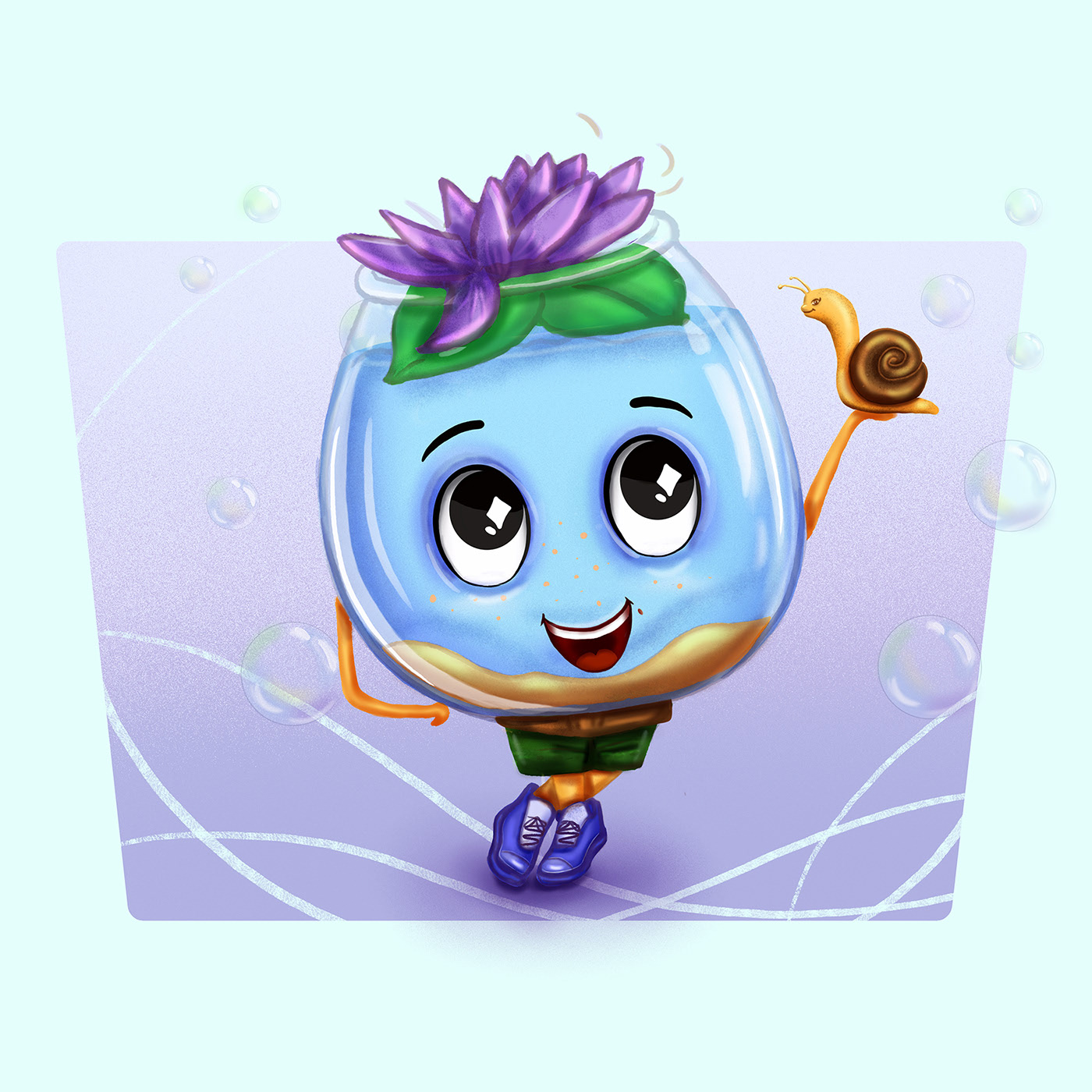 Character design for aquarium store — Изображение №19 — Иллюстрация, Маркетинг на Dprofile