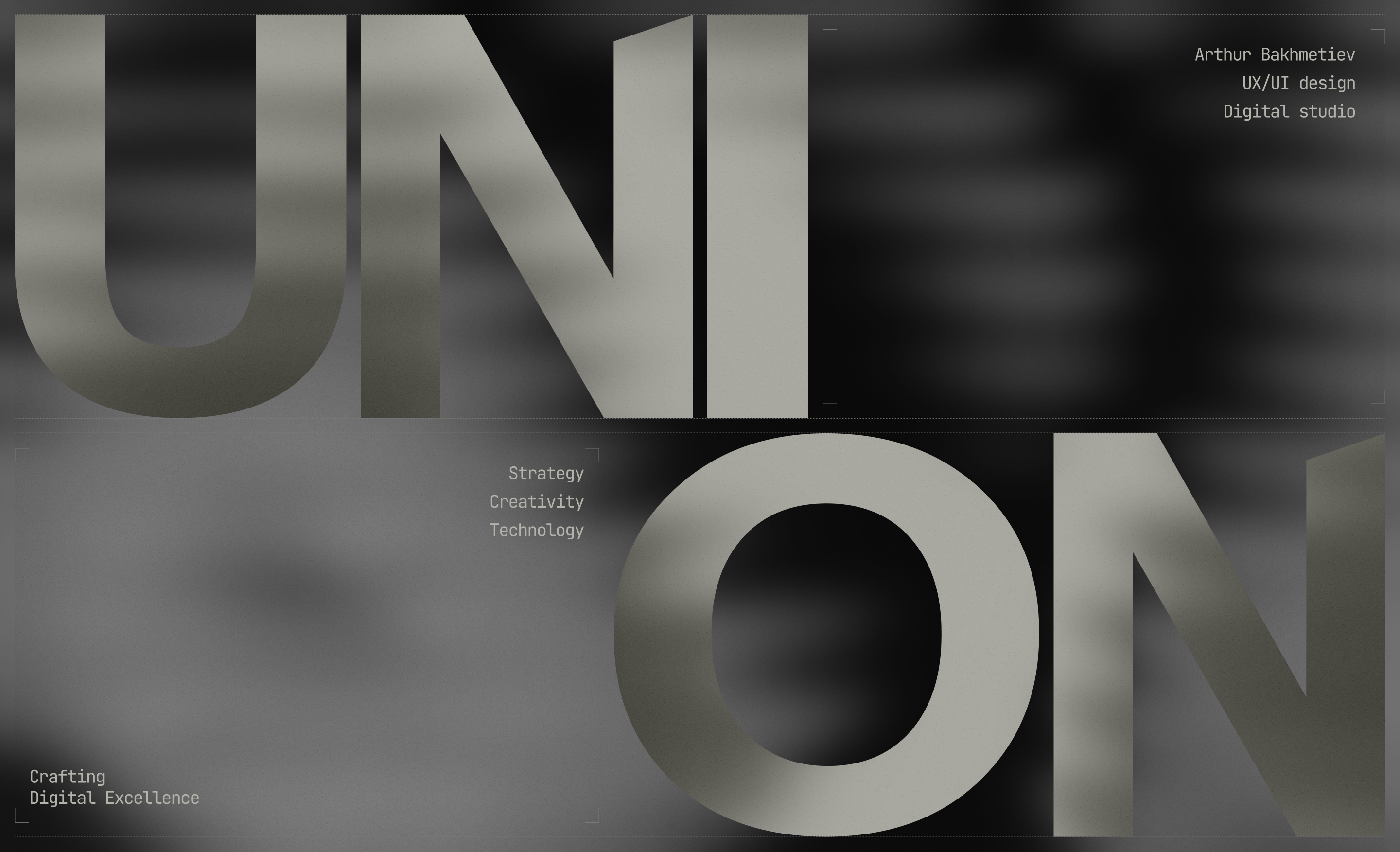 UNION | Digital studio — Изображение №1 — Интерфейсы, Графика на Dprofile