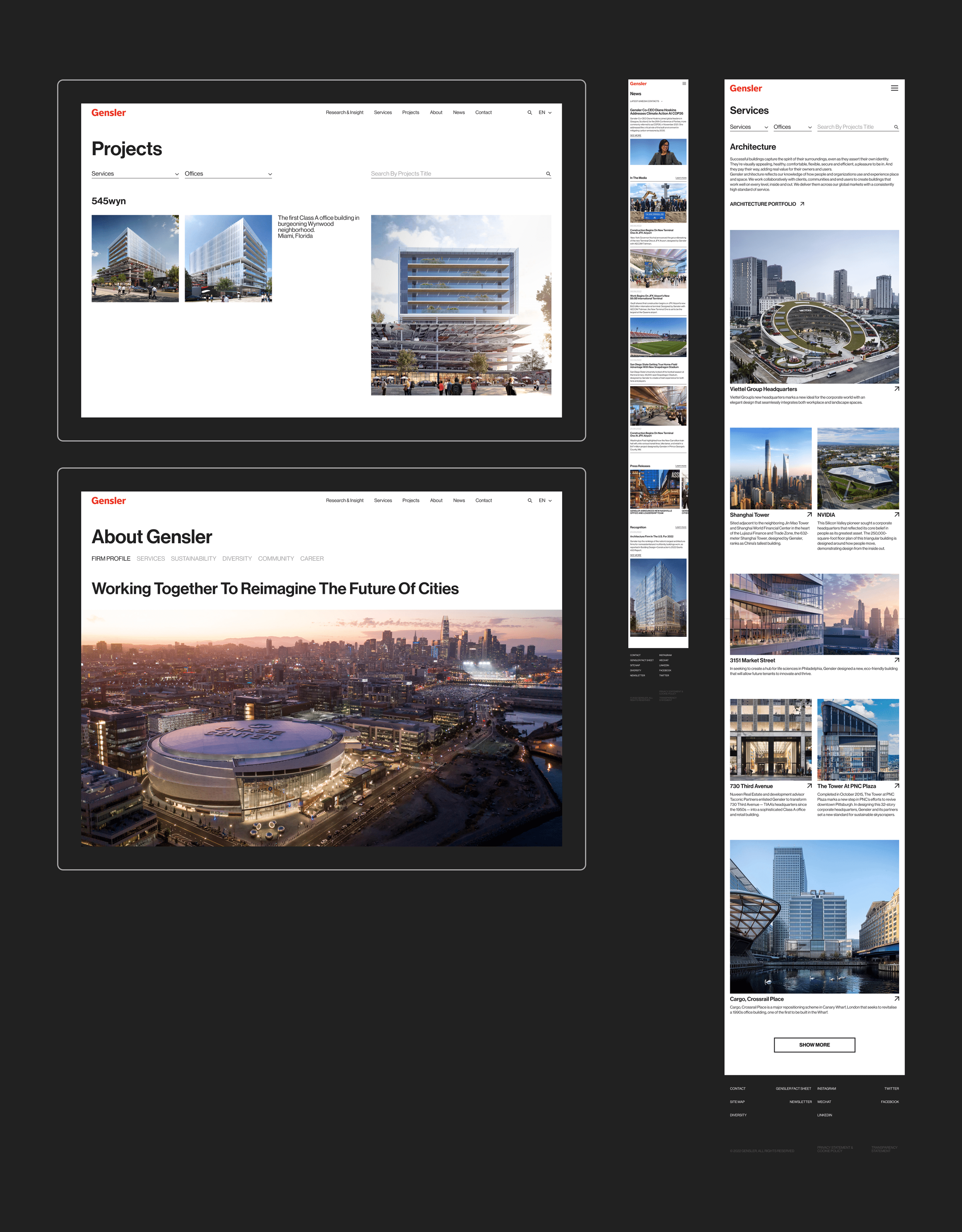Gensler | Corporative Website — Изображение №4 — Интерфейсы на Dprofile